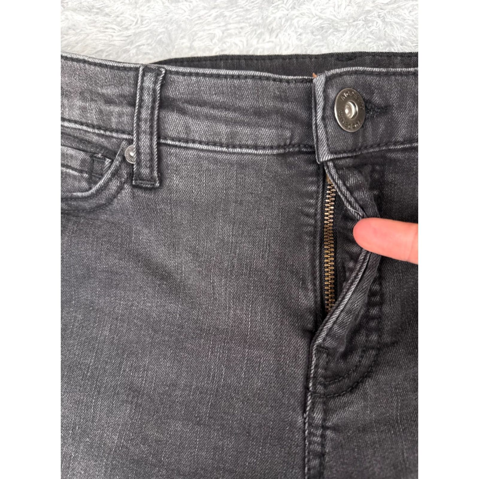 Vintage INC Jeans Womens 6 Black Elizabeth Bootcut Mid Rise Cotton Blend 30x32 Denim Size 28" / US 6 / IT 42 - 5 Thumbnail