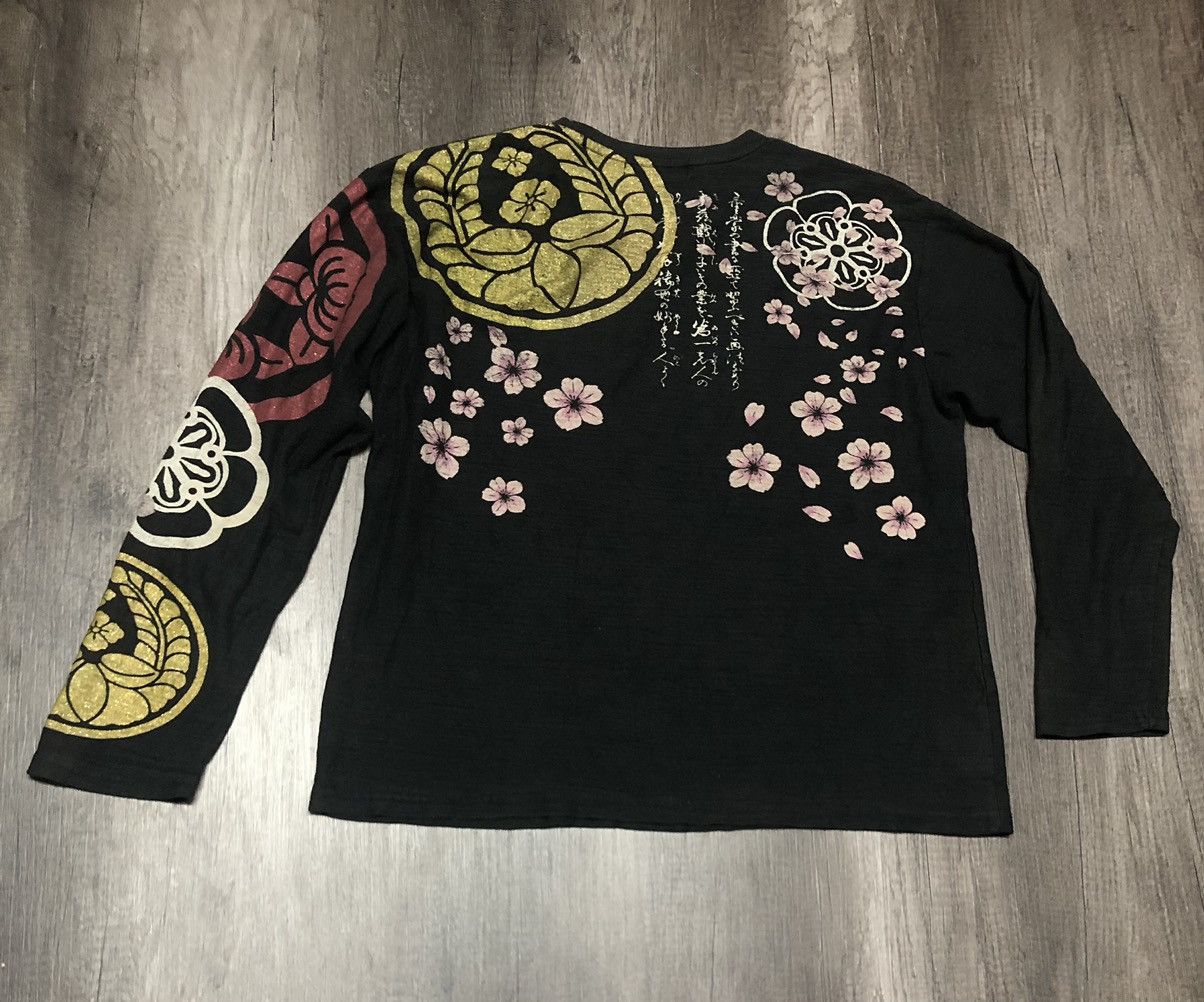Japanese Brand Japanese Brand Sukajan Style Long Sleeve Tee Shirt Size US L / EU 52-54 / 3 - 14 Thumbnail