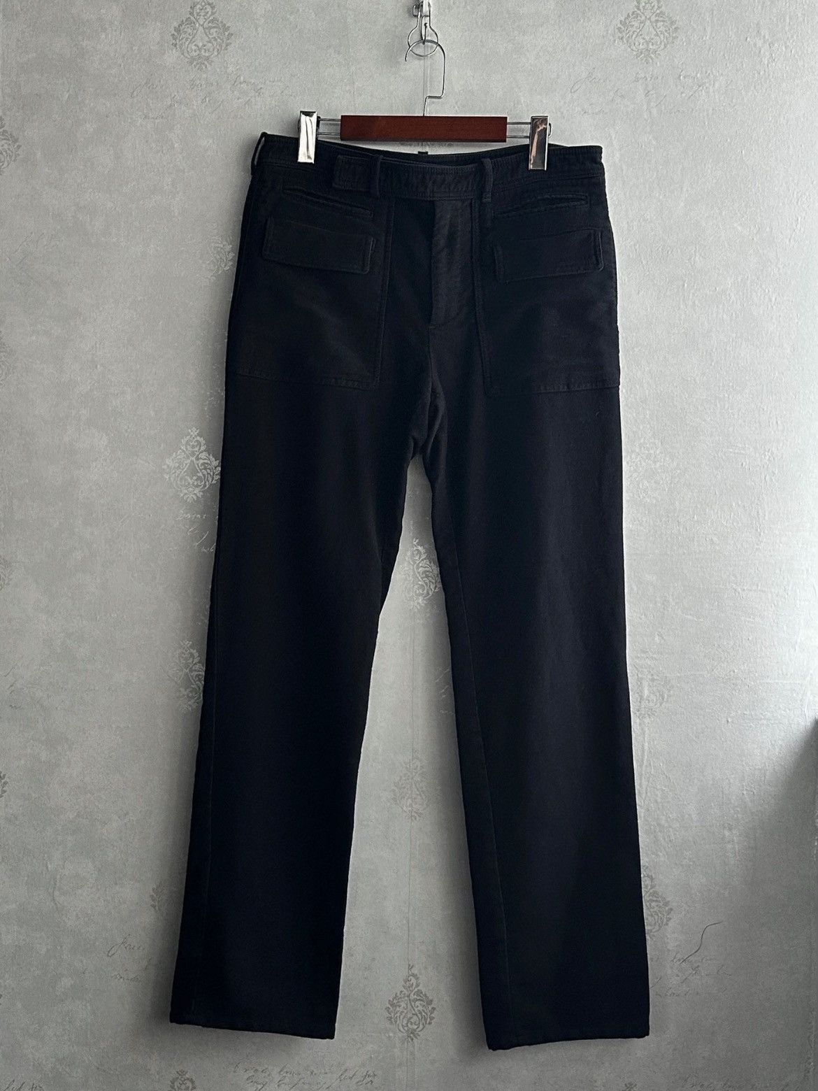 Balenciaga Sz 48 Balenciaga 12AW Suede Pocket Cargo Pants-2505 Size US 32 / EU 48 - 2 Thumbnail