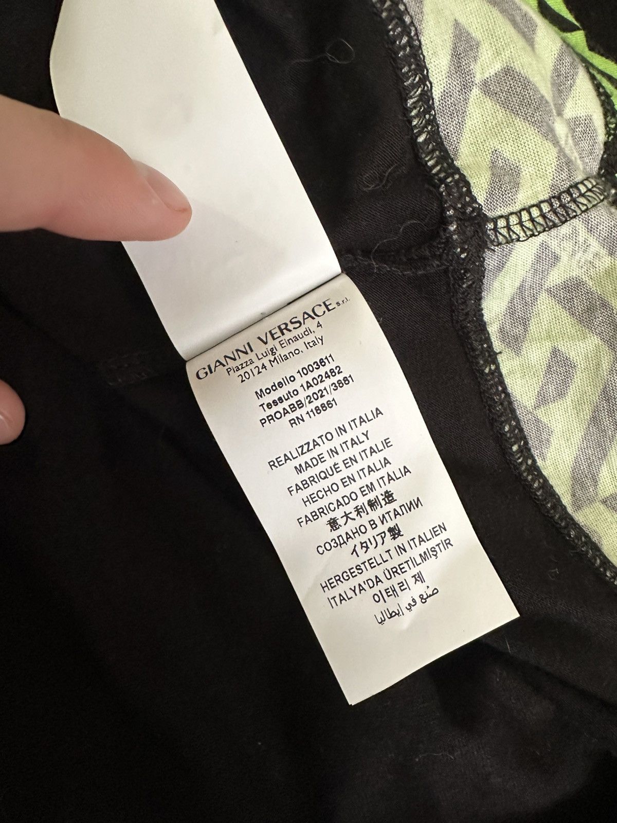 Versace Versace longsleeve hooded T Size US S / EU 44-46 / 1 - 11 Thumbnail