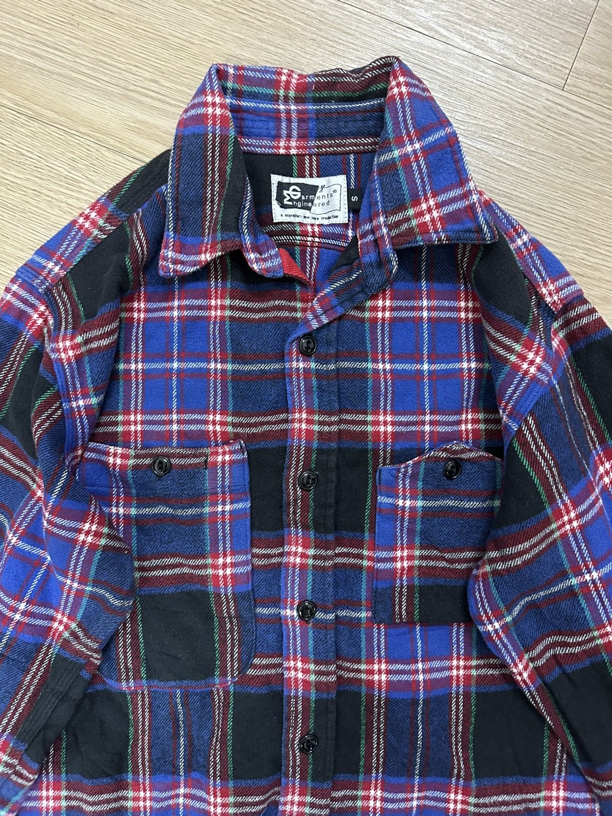 Engineered Garments × Japanese Brand × Nepenthes Rare Engineered Garments Nepenthes Plaid Checkered Shirt Size US S / EU 44-46 / 1 - 3 Thumbnail