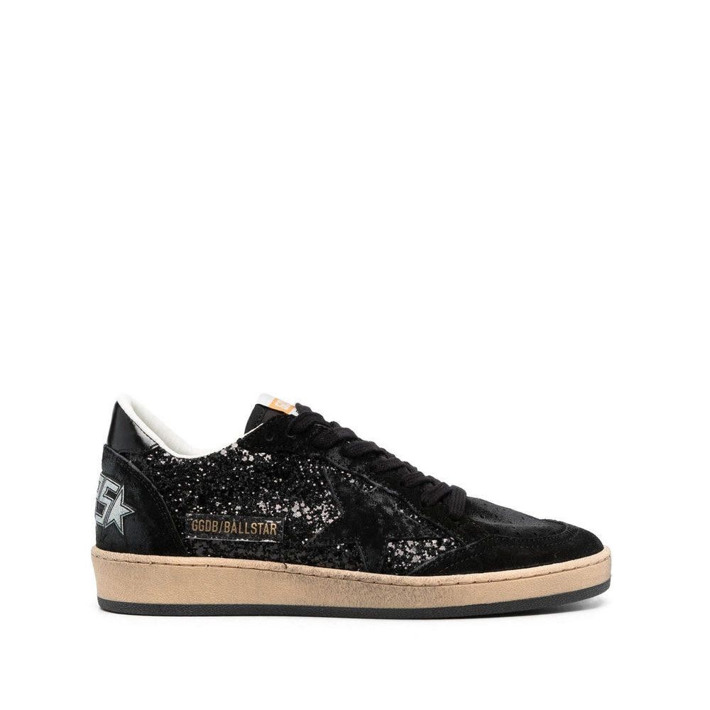 GOLDEN GOOSE BLACK WOMEN SNEAKERS SIZE 37