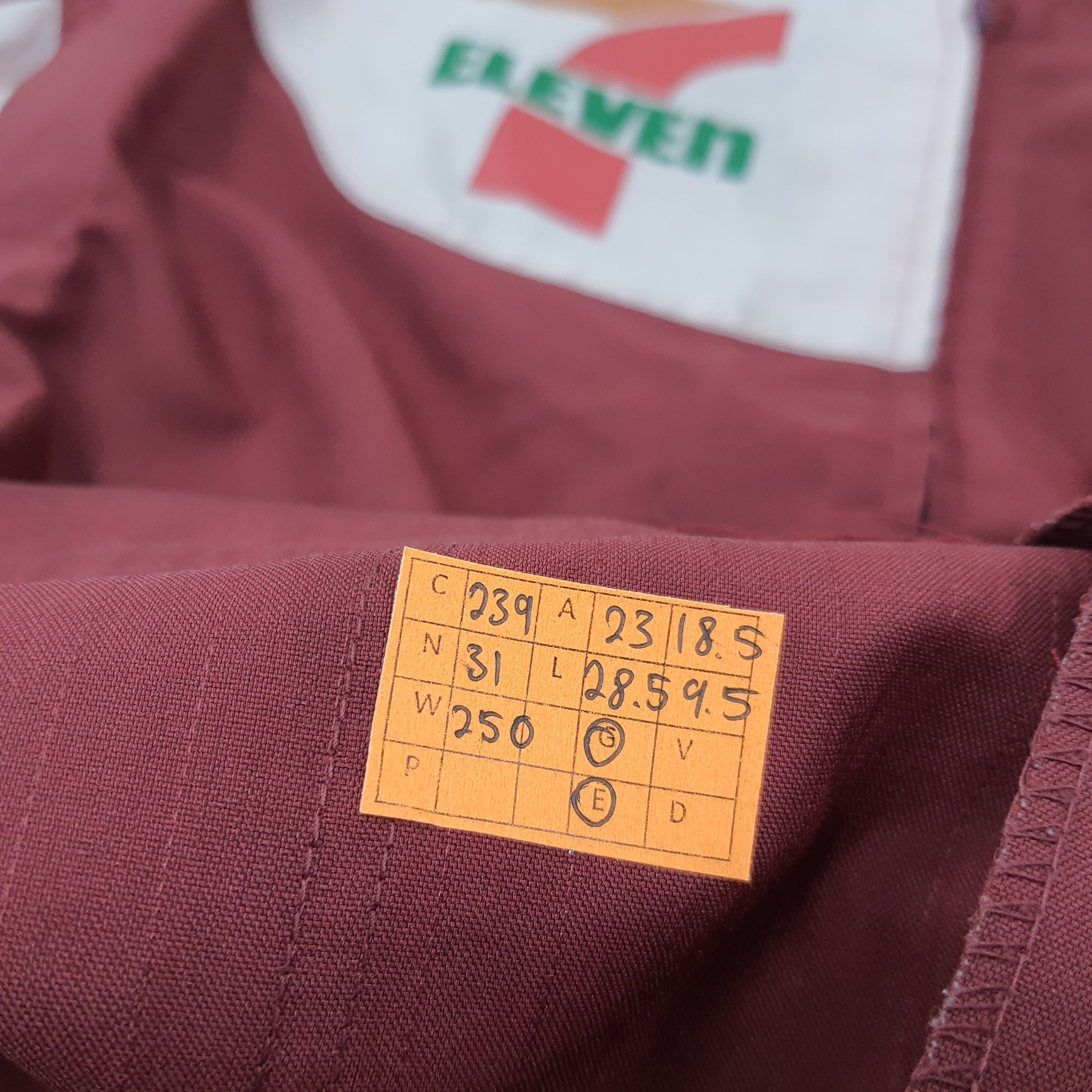 Japanese Brand Vintage 7 Eleven Japan Workwear Staff Uniform C239N31 Size US L / EU 52-54 / 3 - 8 Thumbnail