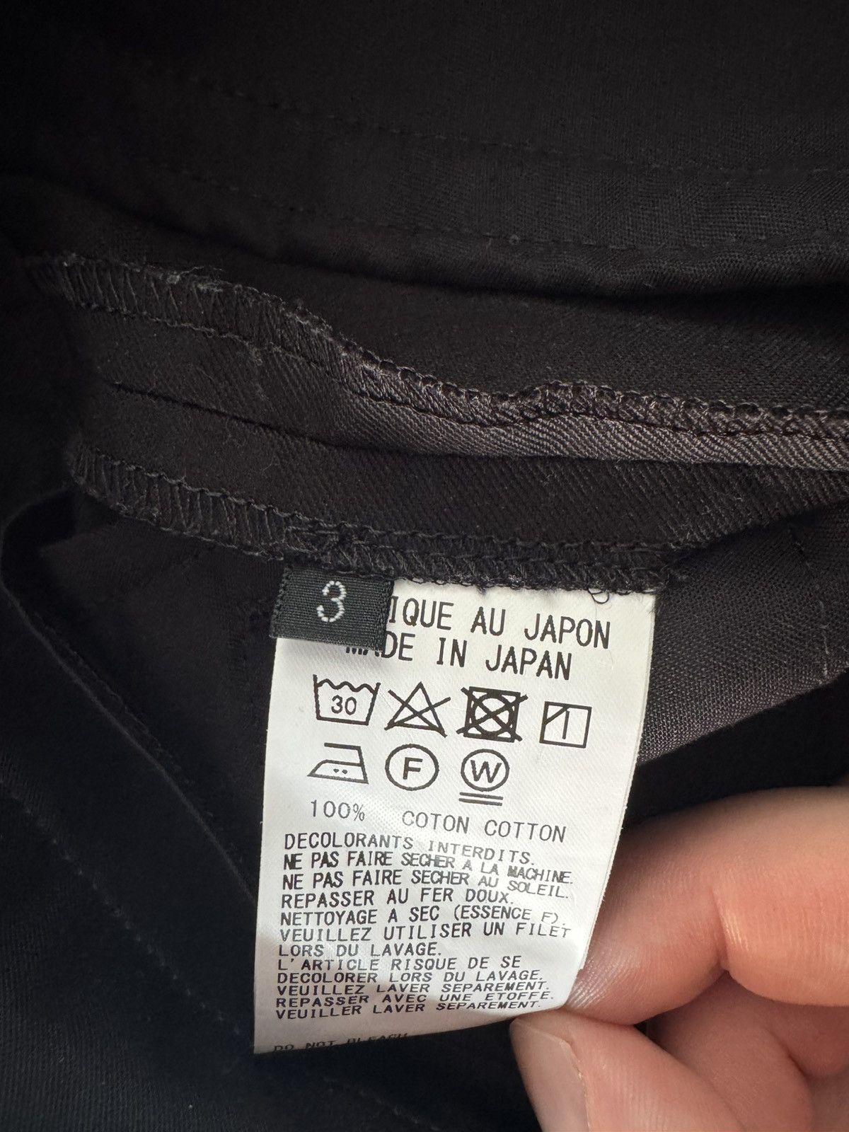 Yohji Yamamoto Y’s trousers Size US 34 / EU 50 - 3 Thumbnail