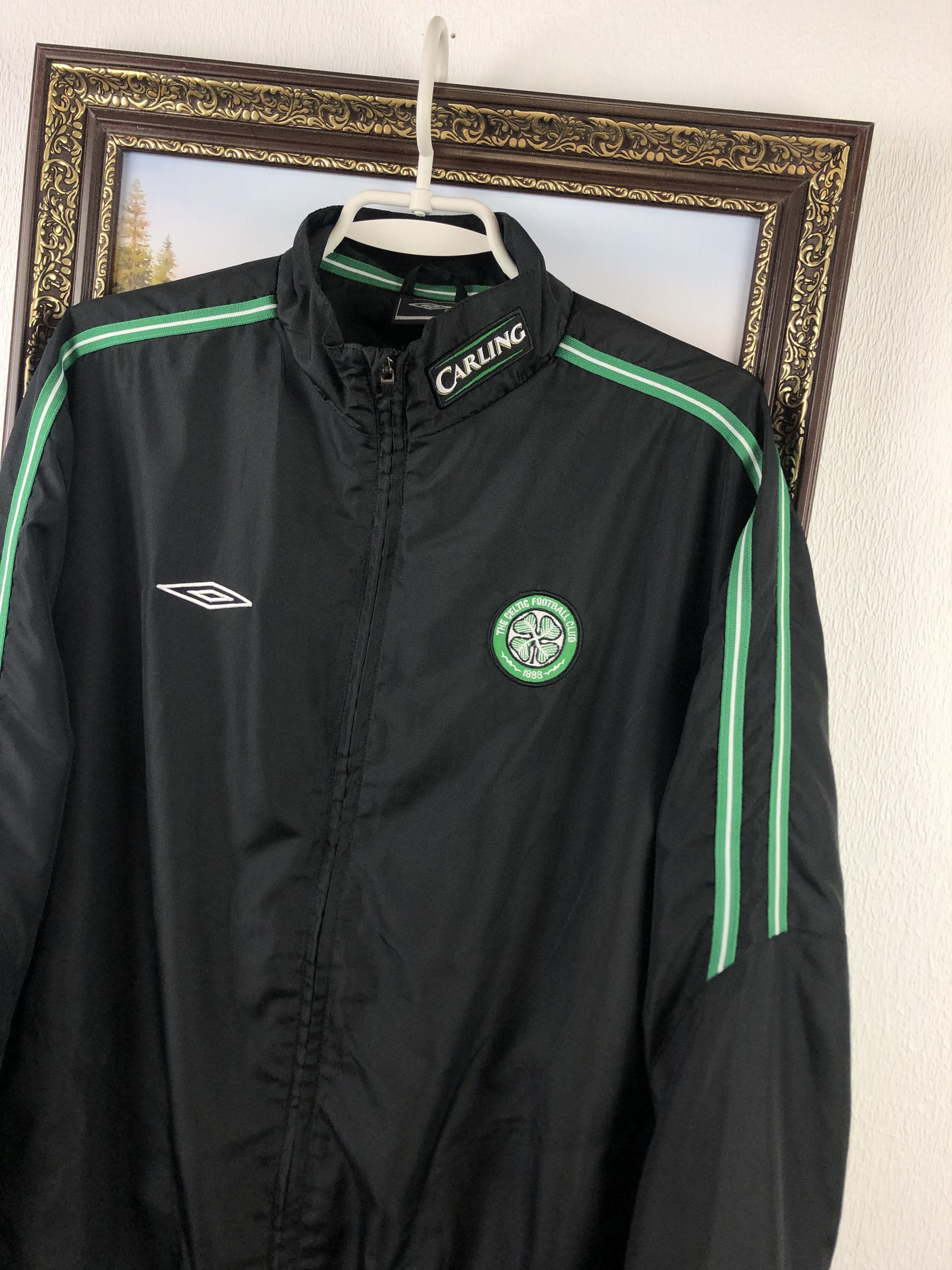 Vintage Vintage FC Celtic Jacket Soccer Track Top Zip Mens Rare Size US M / EU 48-50 / 2 - 4 Thumbnail