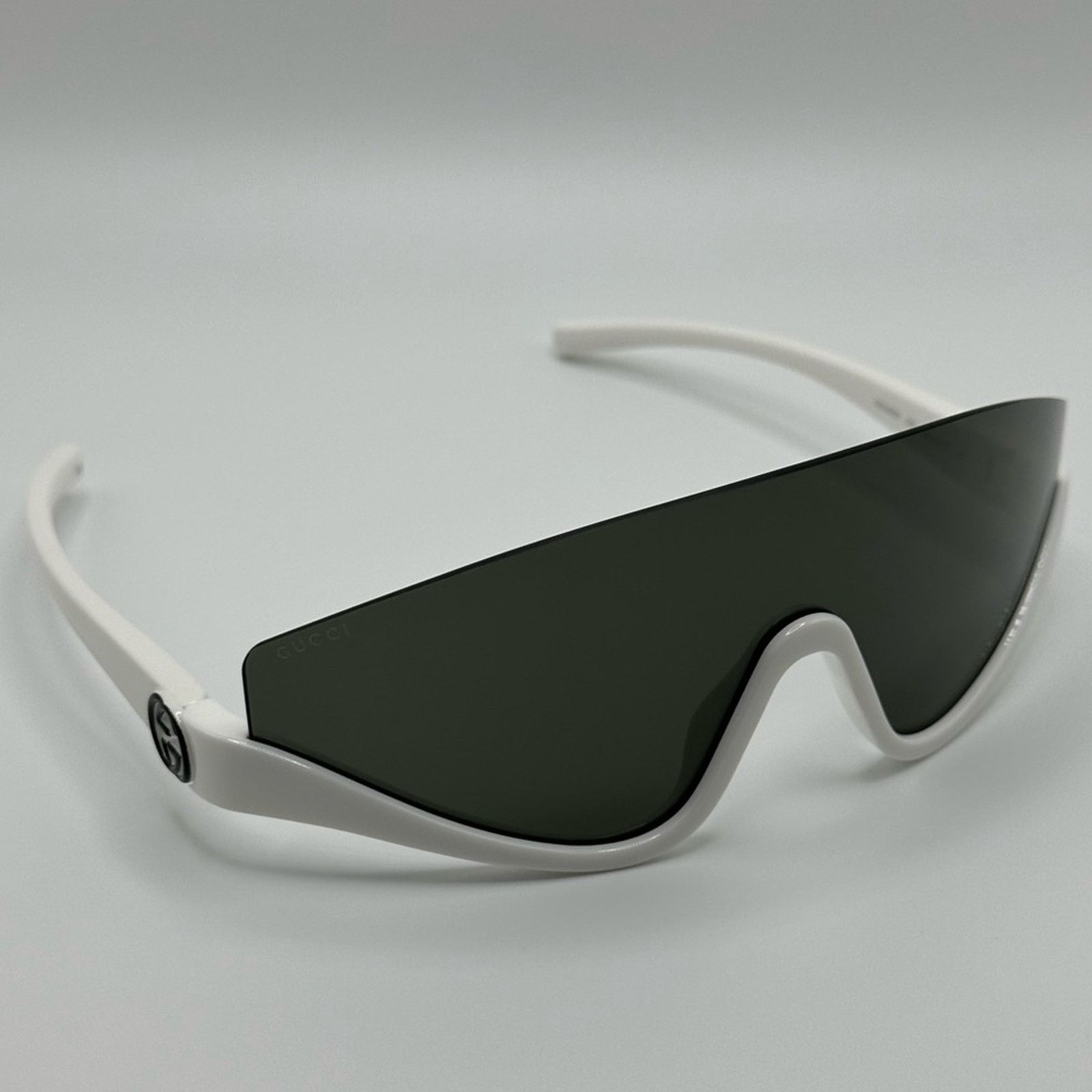 Gucci BRAND NEW GUCCI GG1650S 007 White Grey Unisex Sunglasses Size ONE SIZE - 5 Thumbnail