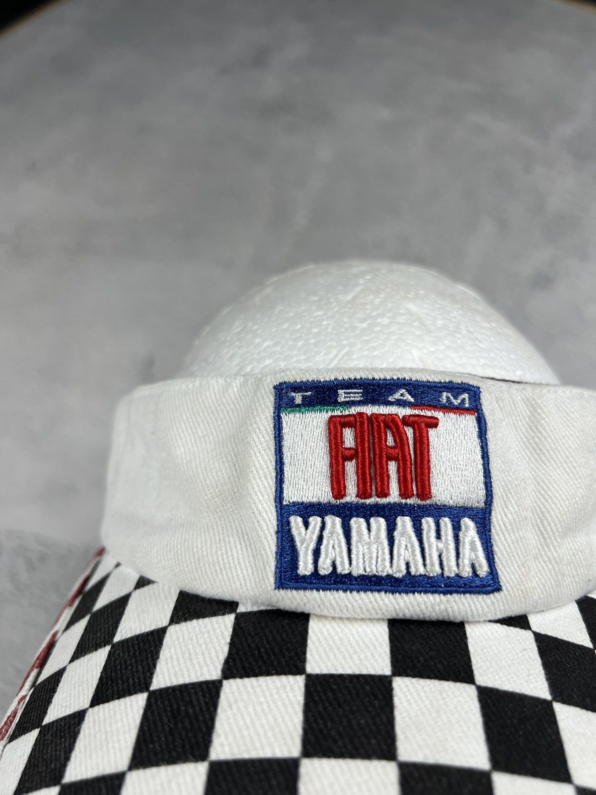 Vintage × Yamaha 💥RARE💥 Vintage 90s TENIS FIAT YAMAHA TEAM MOTOR HEAD CAP Size ONE SIZE - 5 Thumbnail