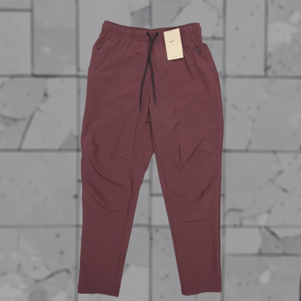 Nike Nike Dri-Fit Tapered Leg Pants Mens XL FB7546-652 Burgundy Crush Athletic Jogger Volume: 1 Size US 31 - 1 Thumbnail