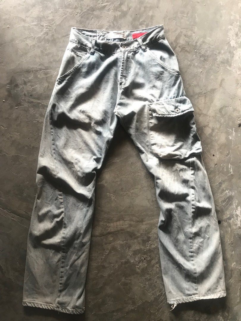 Diesel 2000s Diesel Cargo vintage denim Size US 29 - 2 Thumbnail