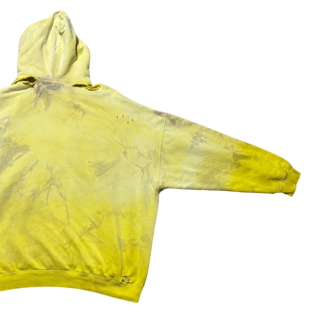 Balenciaga FALL 21 BALENCIAGA DESTROYED HOODIE 1 OF 1 MUD FADE CUSTOM Size US S / EU 44-46 / 1 - 9 Thumbnail