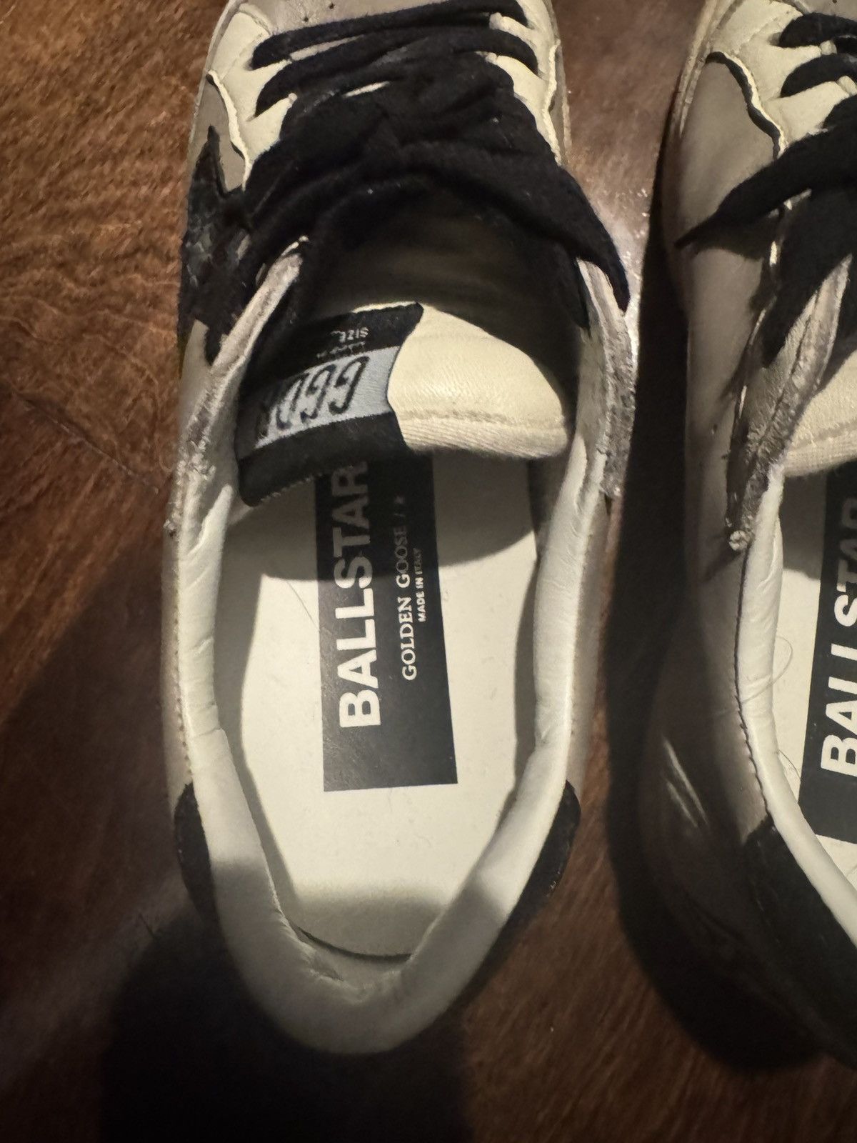 Golden Goose Golden Goose Beige Black Croc Size US 6 / EU 39 - 7 Thumbnail