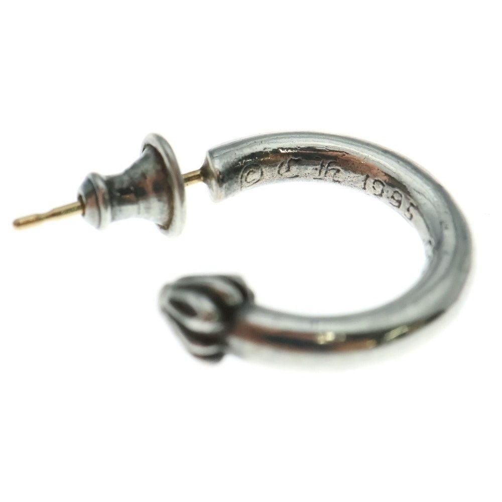 Chrome Hearts Chrome Hearts Plain Hoop Earring Silver BCA101 Size ONE SIZE - 5 Thumbnail