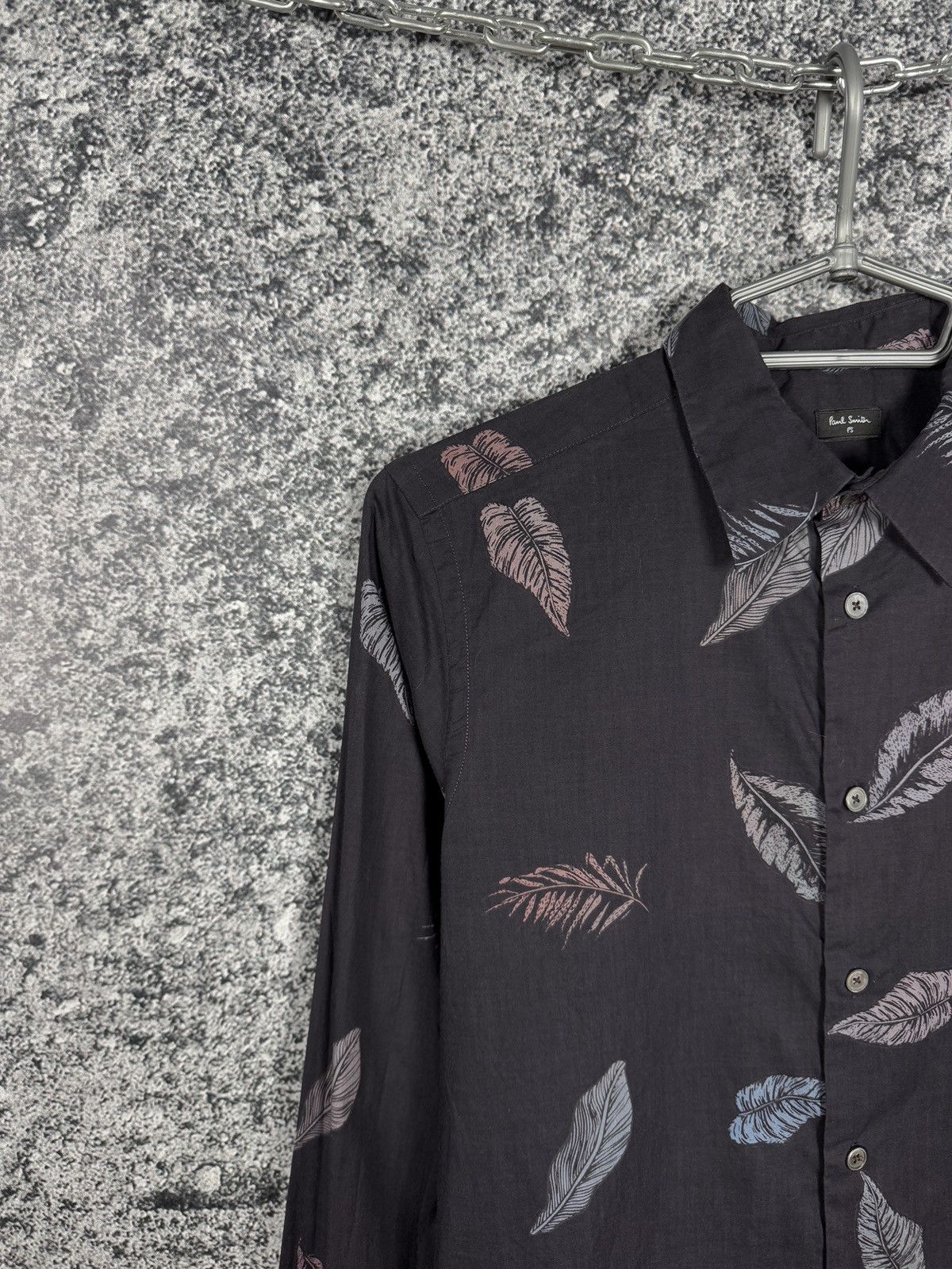 Paul Smith Paul Smith Long Sleeve Shirt Button Up Leaf Print Size S Size US S / EU 44-46 / 1 - 3 Thumbnail