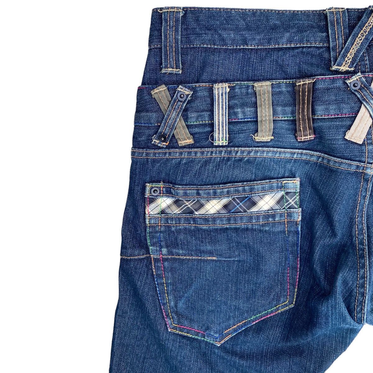 Hysteric Glamour × Japanese Brand Dominate Handcrafted Zipper J-Curve Denim Jeans Size US 34 / EU 50 - 12 Thumbnail