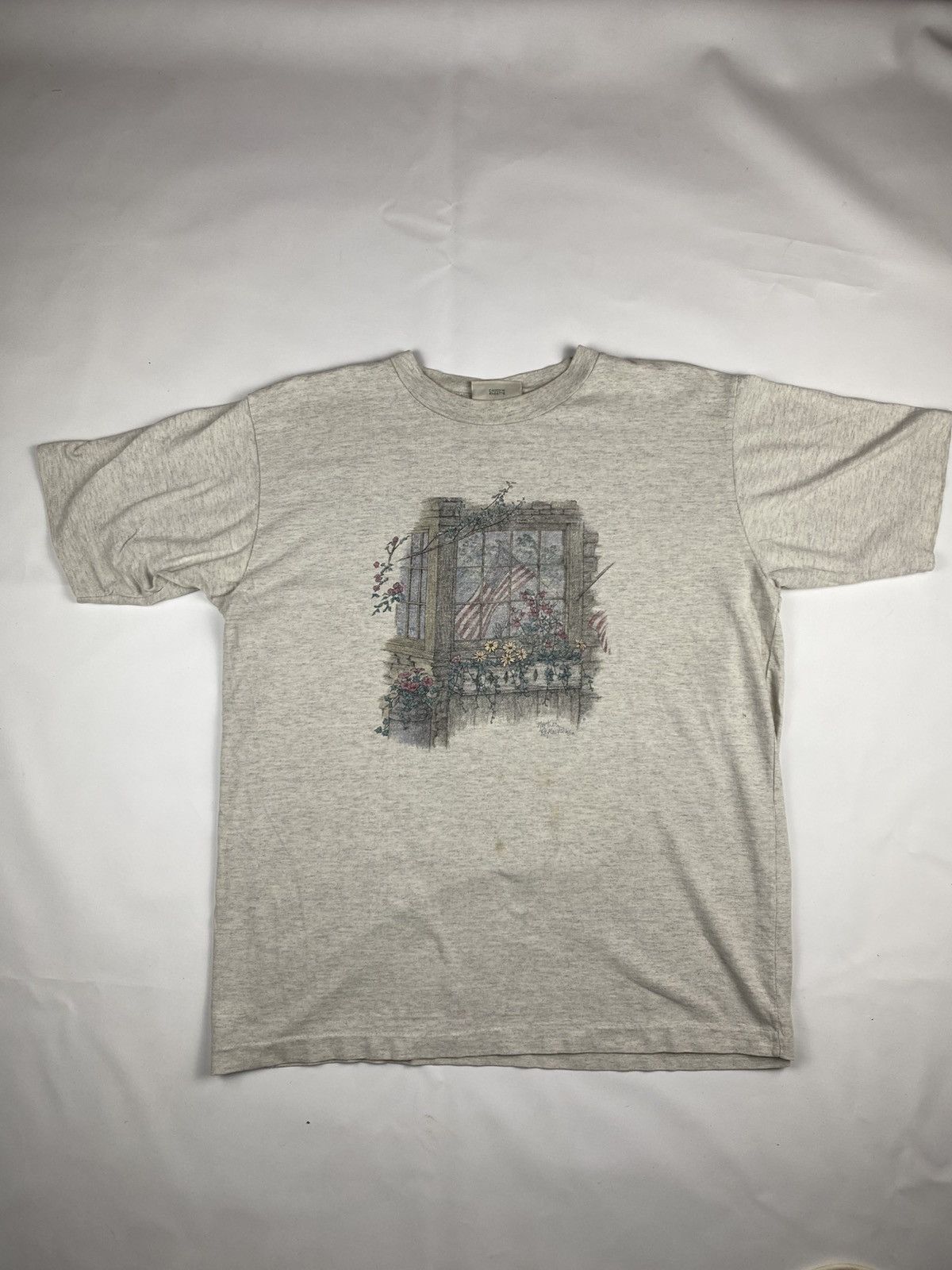 Vintage Vintage america flag tshirt Size US L / EU 52-54 / 3 - 2 Thumbnail