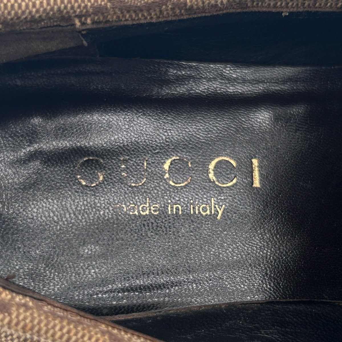 Gucci Vintage Gucci Monogram Loafers (US 6.5) Size US 6.5 / IT 36.5 - 8 Thumbnail
