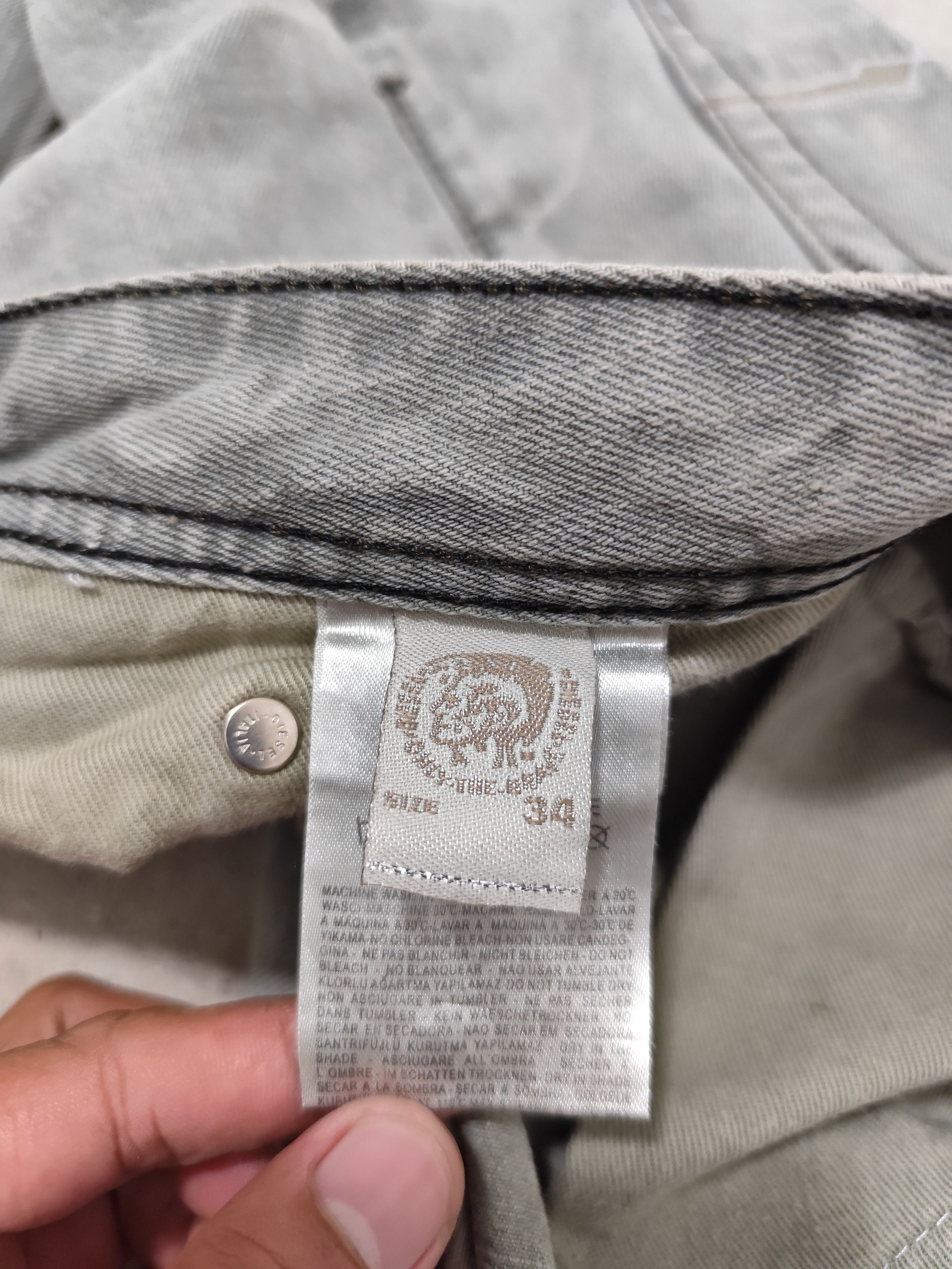 Diesel DIESEL SAFADO DISTRESSED DENIM Size US 34 / EU 50 - 7 Thumbnail