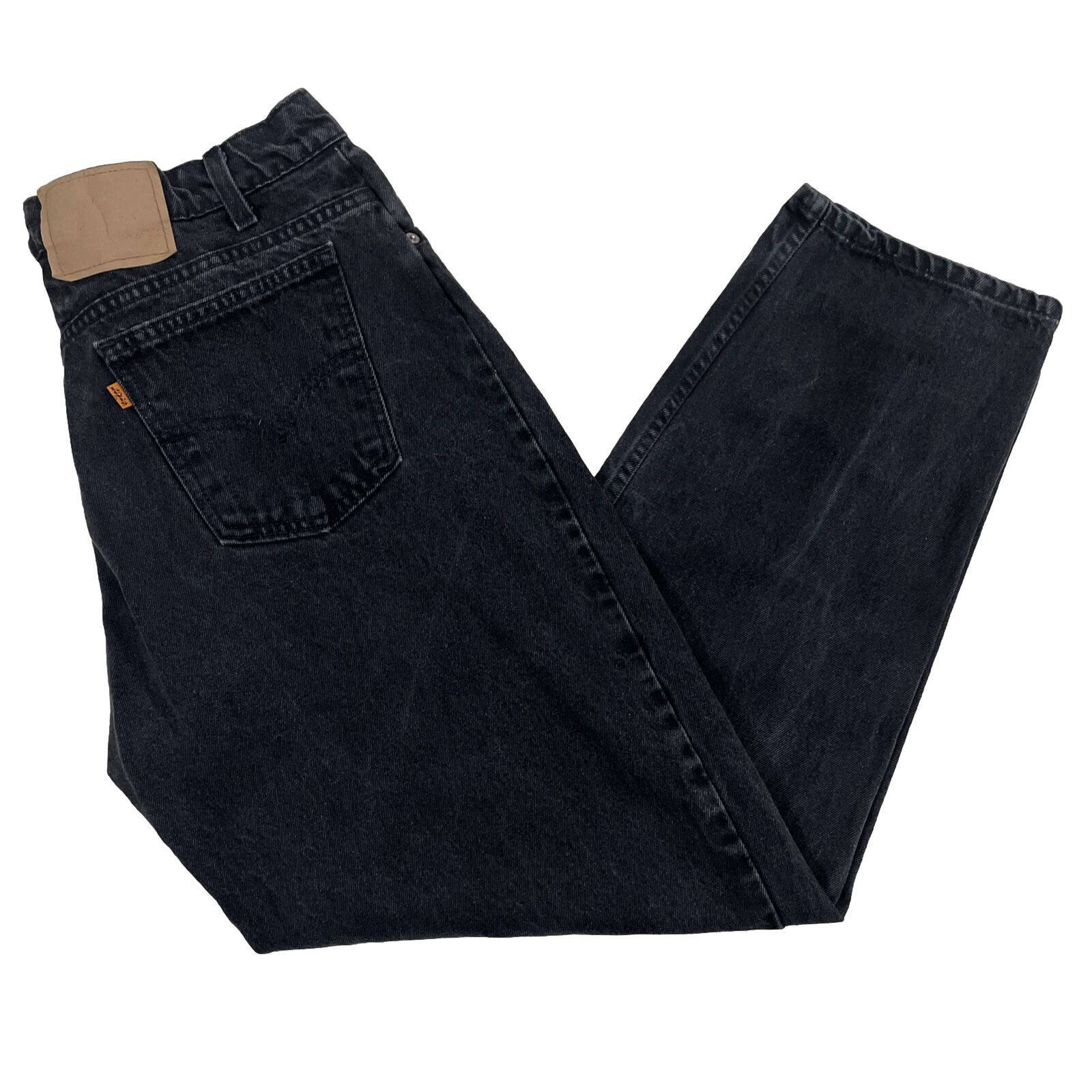 Levi's Vintage Orange Tab Levis 560 Loose Fit Tapered Leg Jeans Black