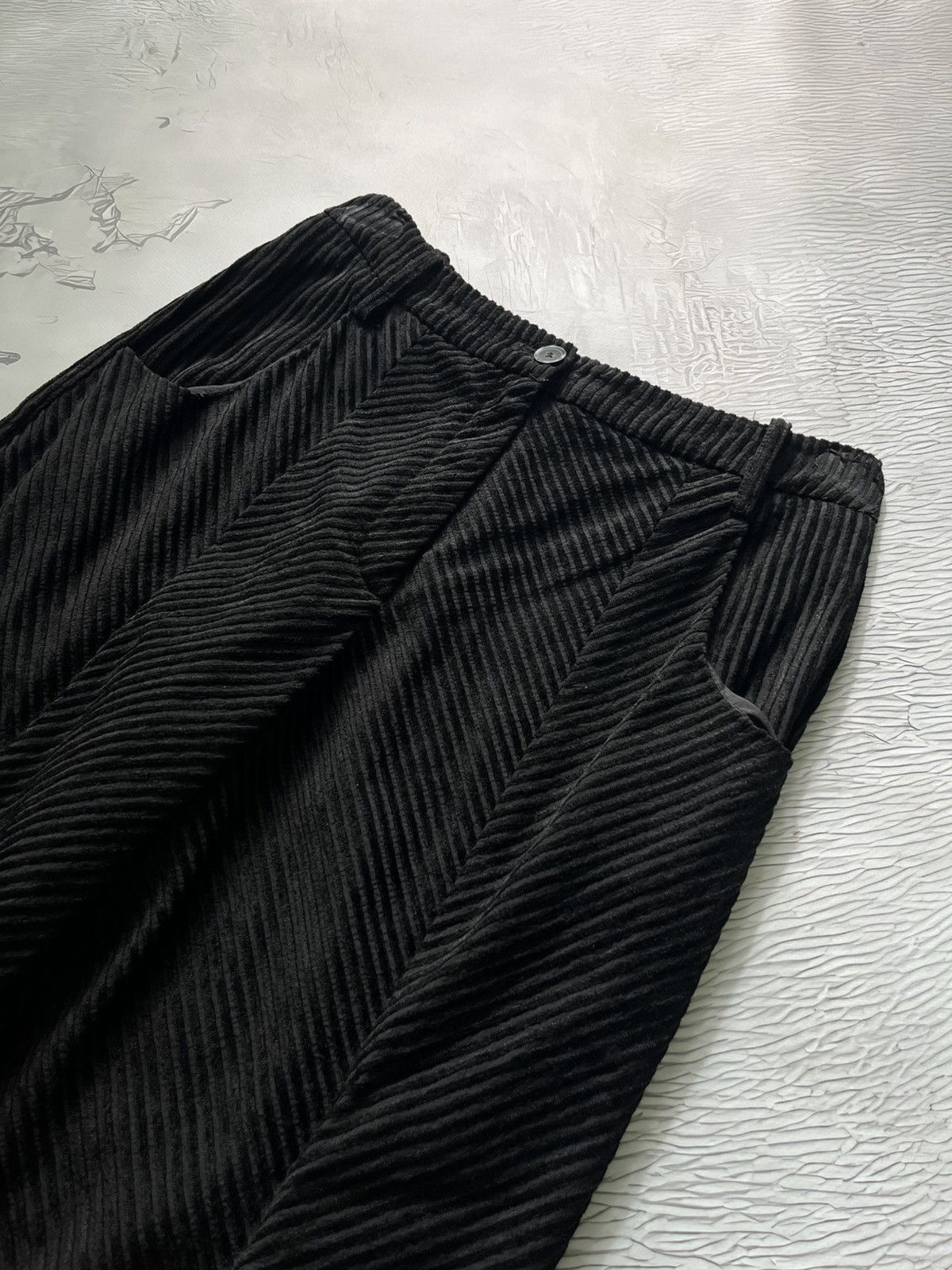 Annette Gortz Annete Gortz Velvet Pants Burki Les Colection Bern Black Size 25" / US 0 / IT 36 - 3 Thumbnail