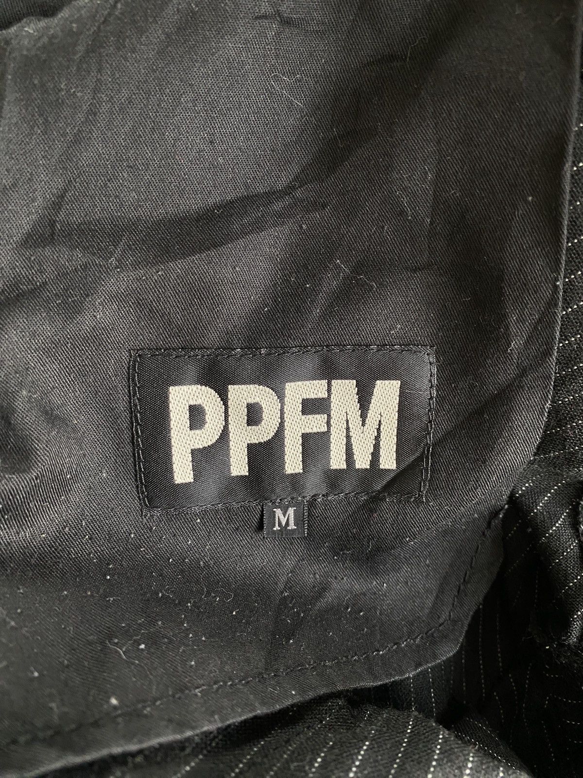 Japanese Brand Japanese Brand PPFM Stripe Bondage Multipocket Cargo Pant Size US 31 - 14 Thumbnail