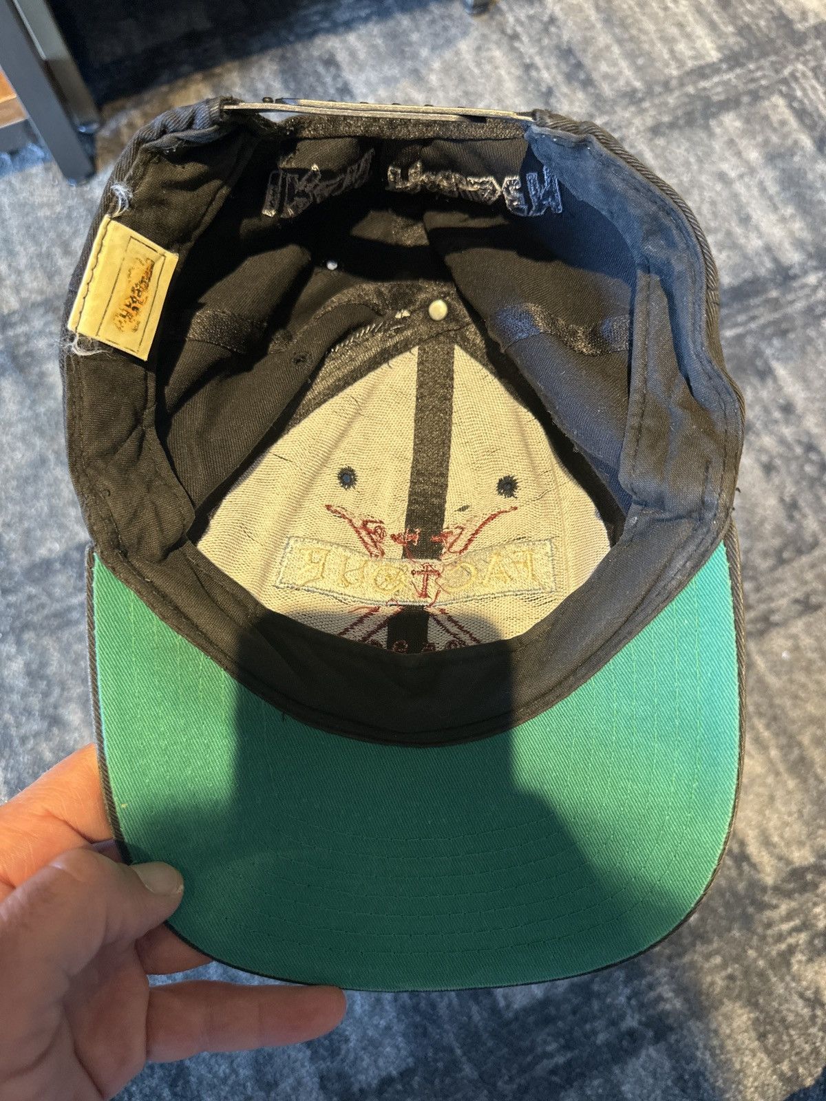 Iron Maiden Vintage Iron Maiden Hat 1996 Size ONE SIZE - 3 Thumbnail