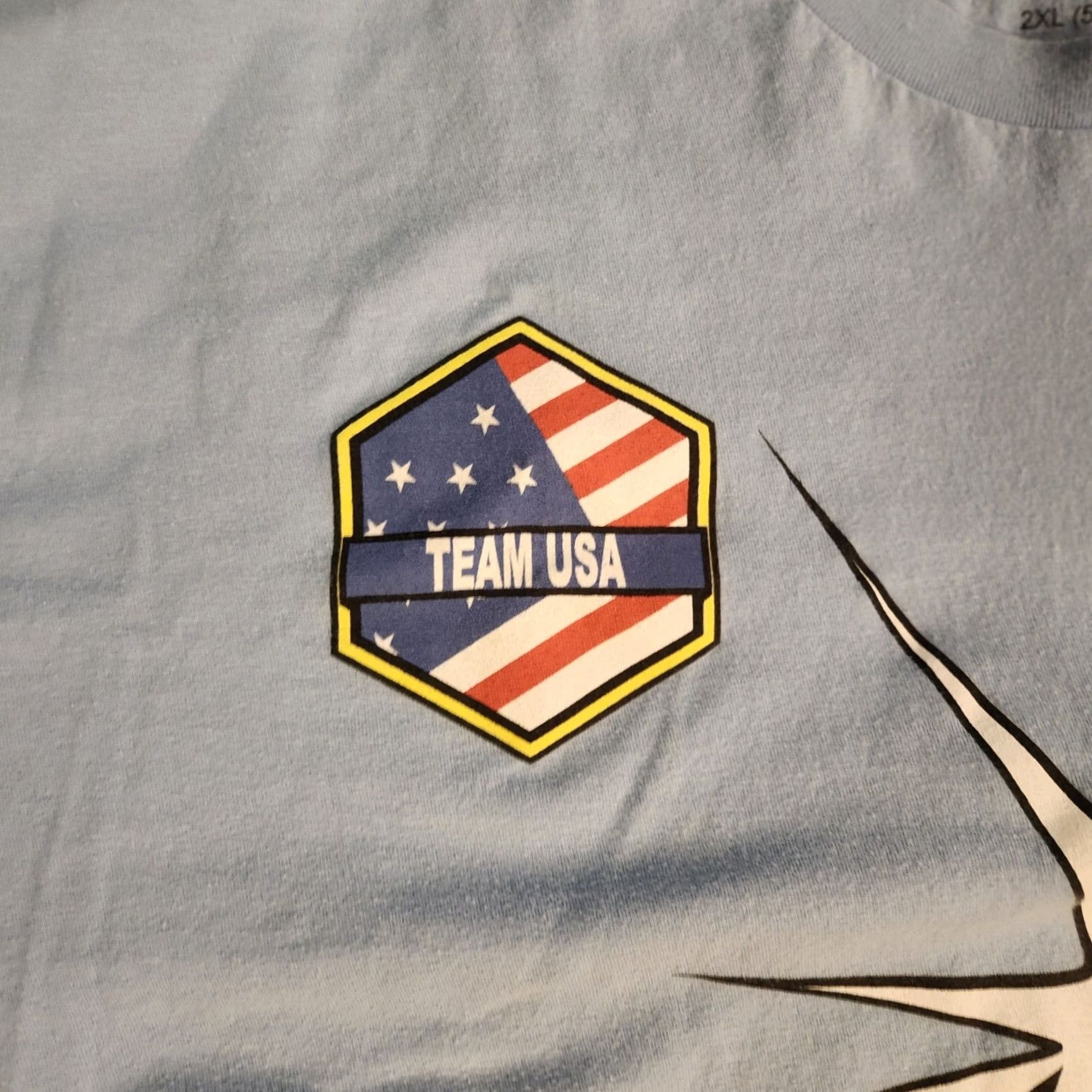 Vintage Looney Tunes X Team USA Soccer Taz T Shirt Tee Mens 2XL Blue USMNT Shirt Men Short Sleeve Crew Neck Graphic Print Logo T-Shirt Mens USMNT 2XL Blue Size US XXL / EU 58 / 5 - 3 Thumbnail
