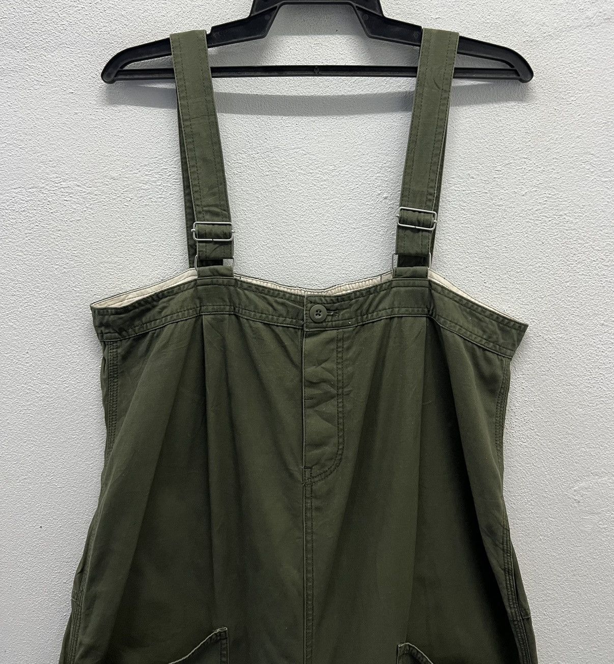 Japanese Brand × Vintage LOGOS DAYS Olive Green Cotton Overalls (LL) Size US 38 / EU 54 - 3 Thumbnail