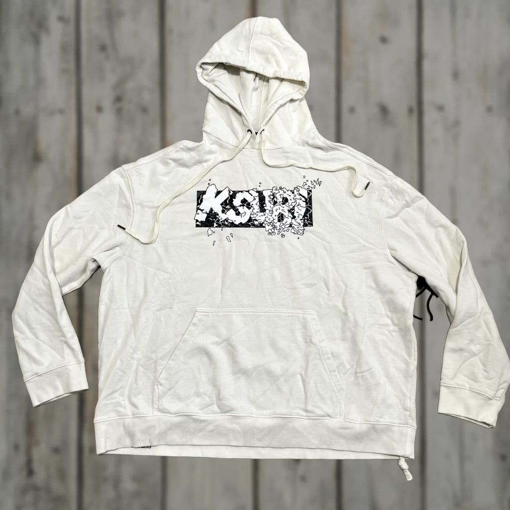 Ksubi KSUBI Hoodie Anime Cartoon Style Japanese Denim White 2XL Men Size US XXL / EU 58 / 5 - 1 Thumbnail