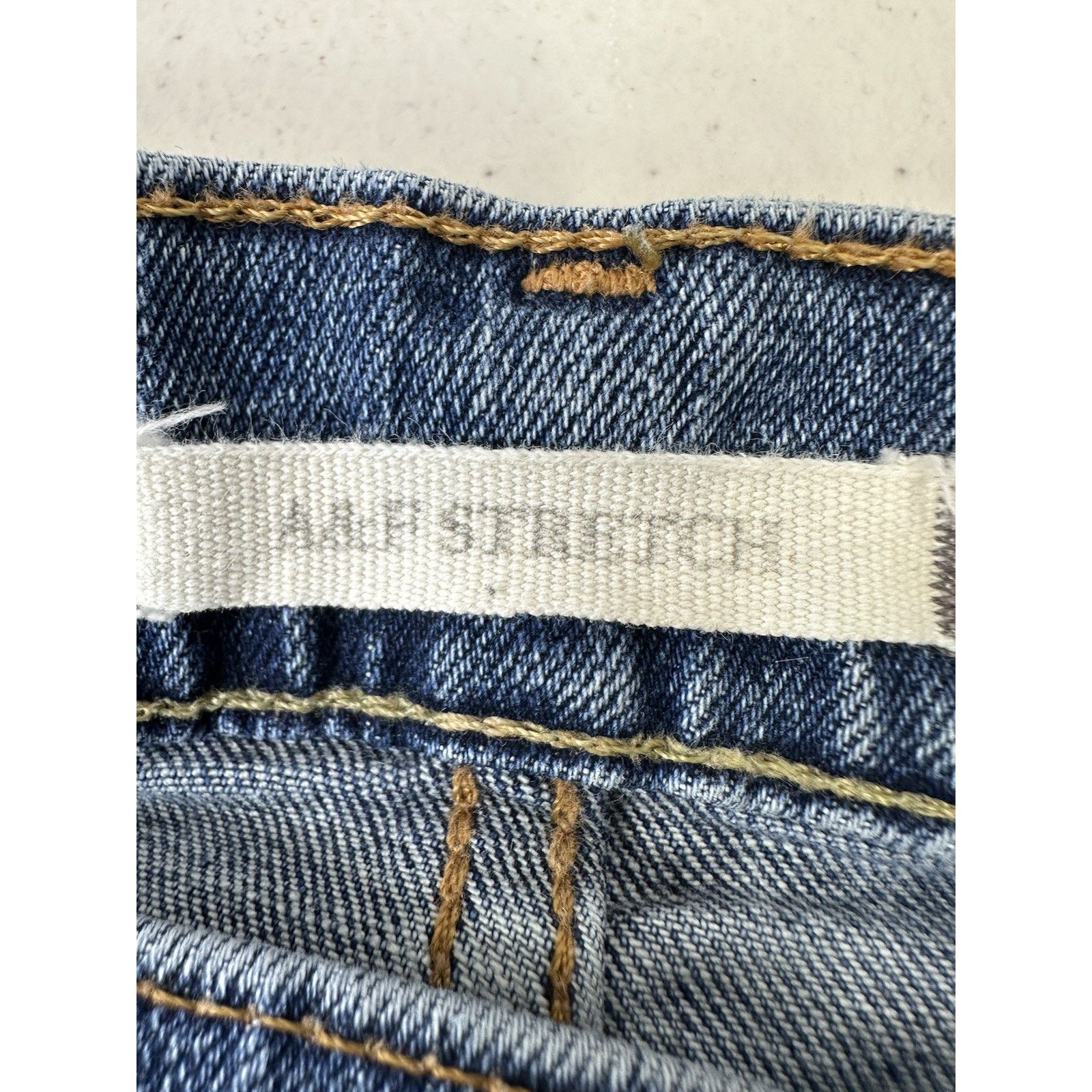 Abercrombie & Fitch Abercrombie Fitch Jeans Mens 29x32 Blue Denim slim straight Size US 29 - 8 Thumbnail