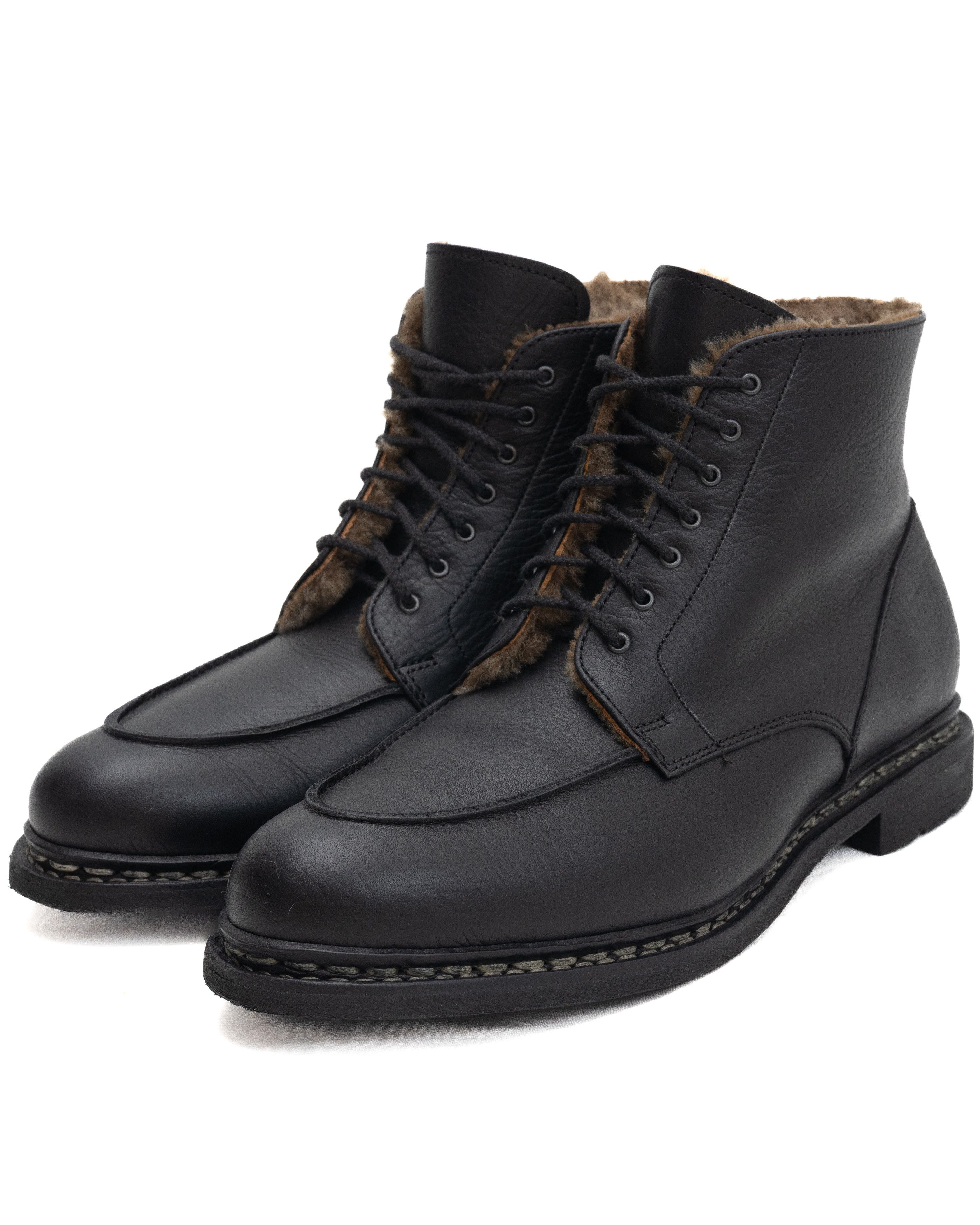 Paraboot PARABOOT Austral Shearling Lined Moc Boots Size US 9 / IT 39 - 1 Thumbnail