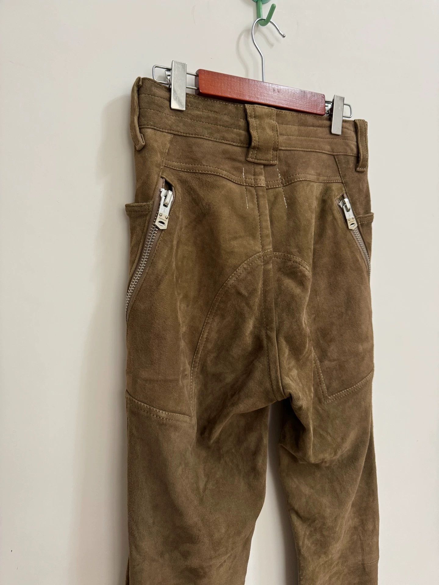Takahiromiyashita The Soloist. takahiro miyashita high-waist skinny lambskin pants 46 Size US 30 / EU 46 - 7 Thumbnail