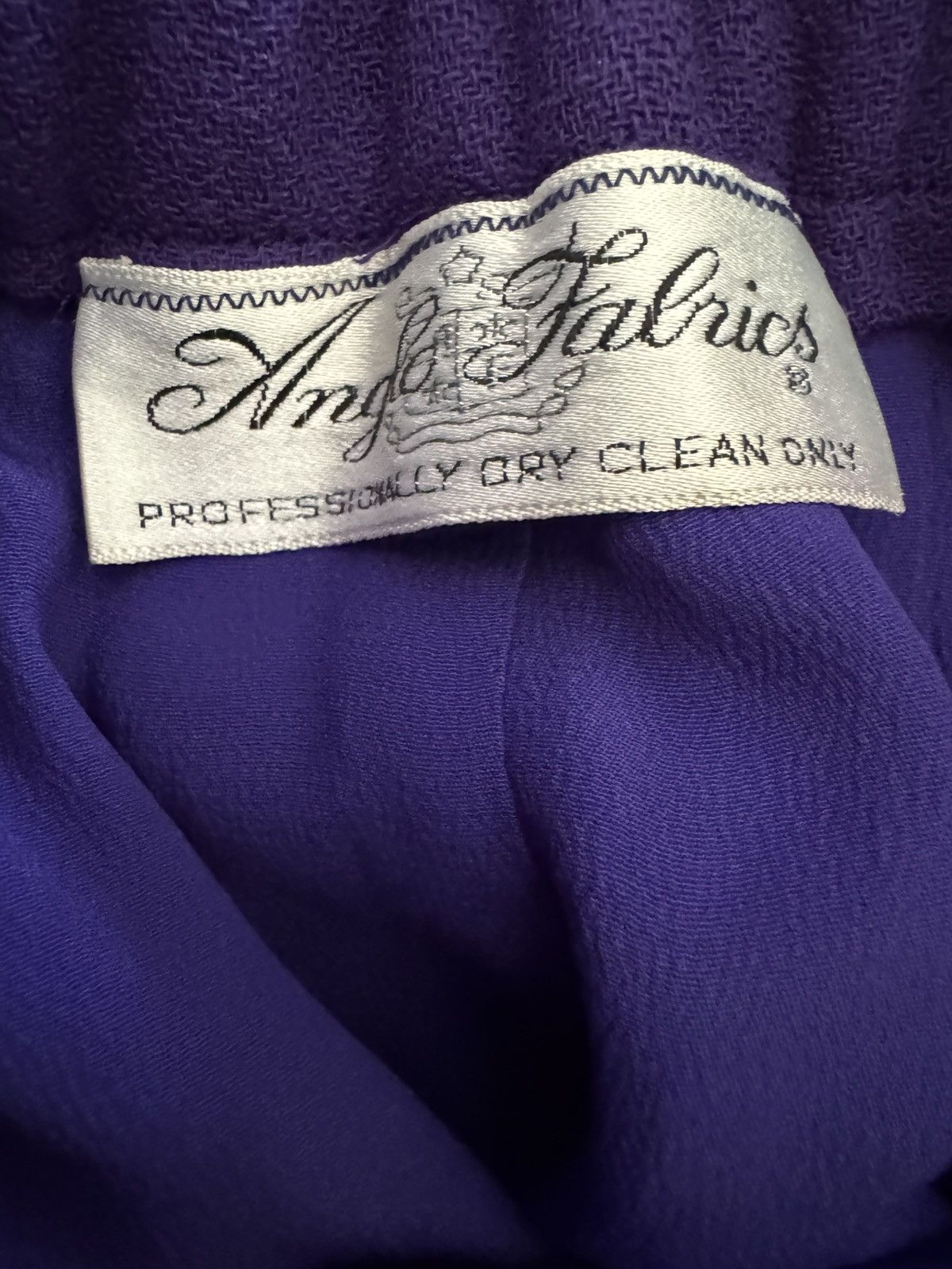 Other Anglo Fabrics vintage women’s S electric purple high rise Size 28" / US 6 / IT 42 - 3 Thumbnail