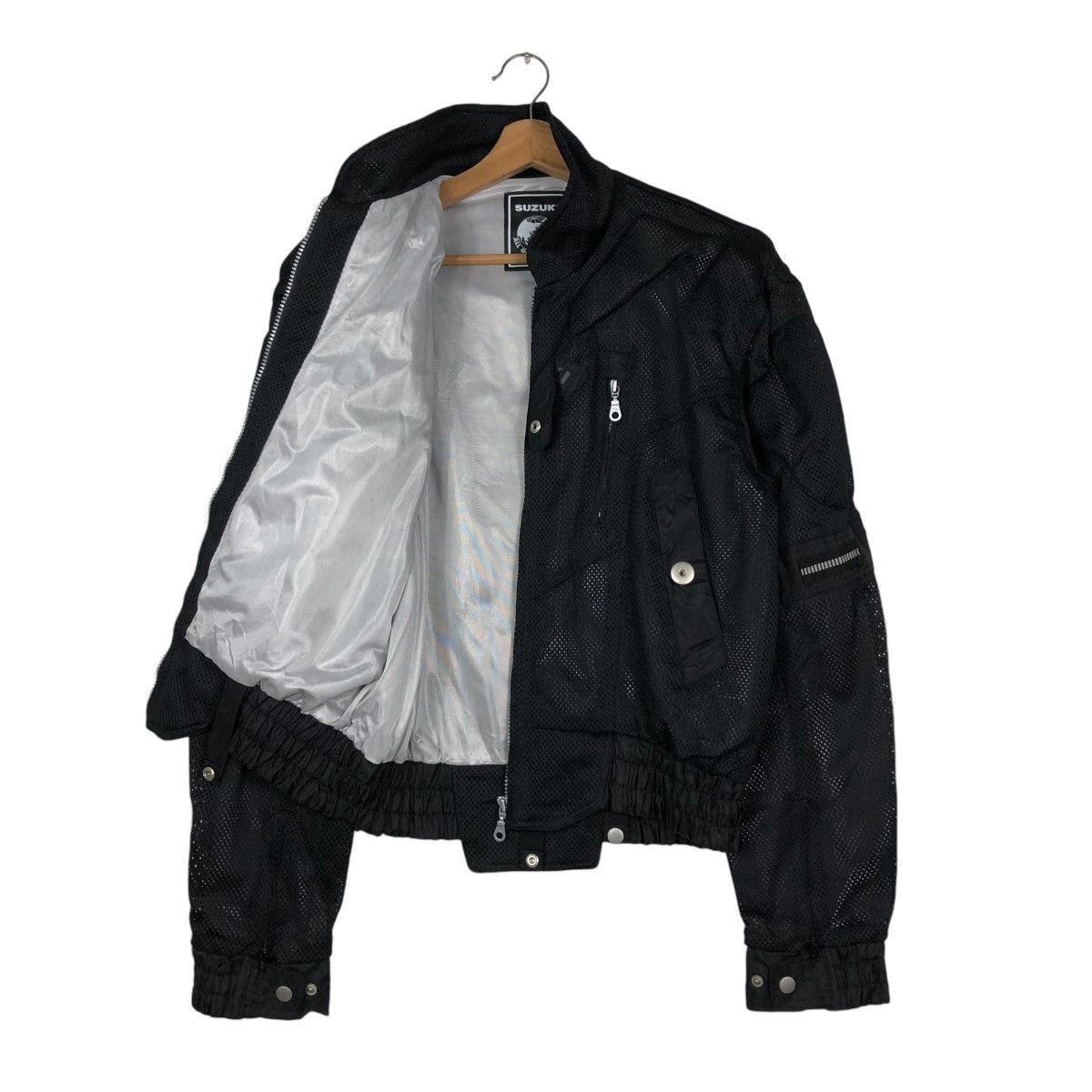 Hein Gericke 🔥VINTAGE BOMBER BIKER RACING JACKET SUZUKI BIG LOGO SPELL Size US L / EU 52-54 / 3 - 11 Thumbnail