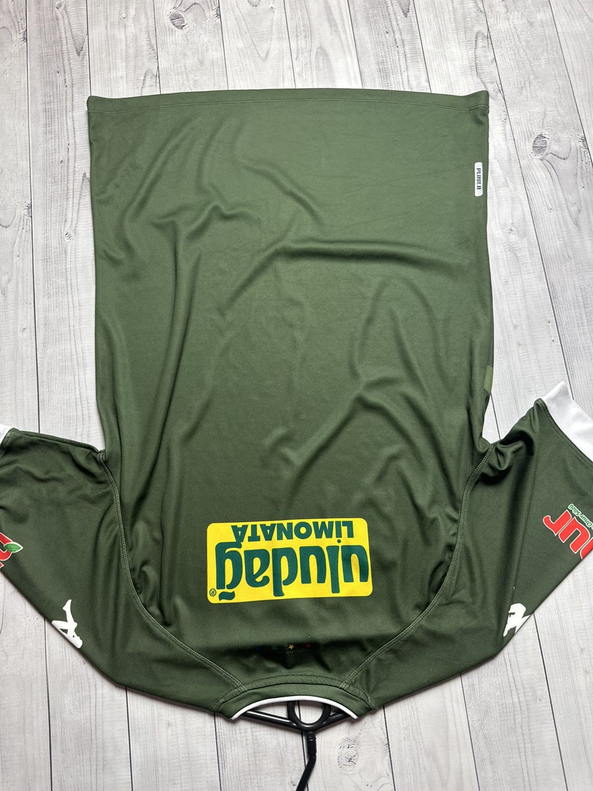 Vintage kappa Bursaspor soccer jersey size M green Camo rare