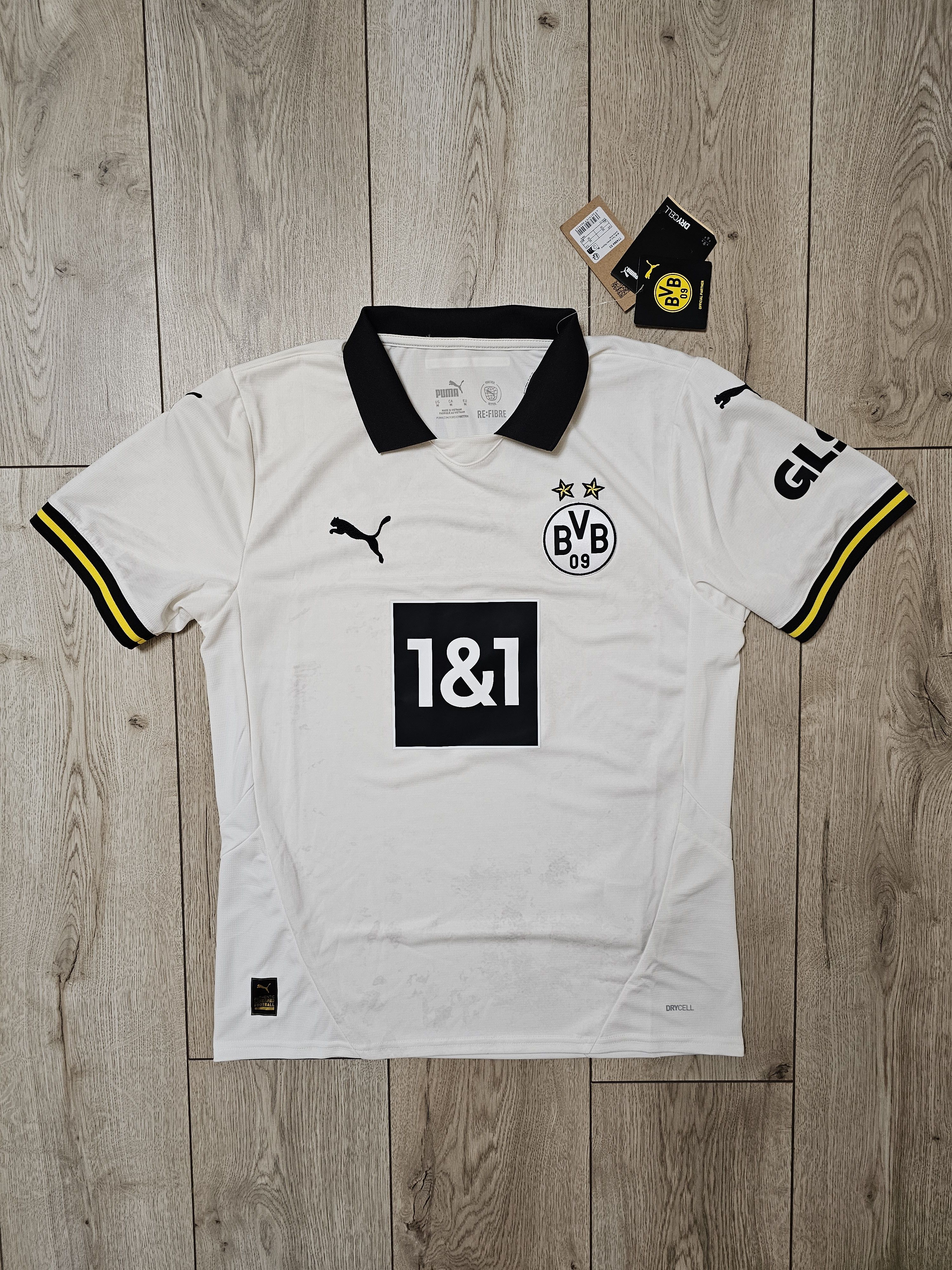 Puma BORUSSIA DORTMUND 2024 2025 THIRD FOOTBALL SOCCER JERSEY Size US M / EU 48-50 / 2 - 1 Thumbnail