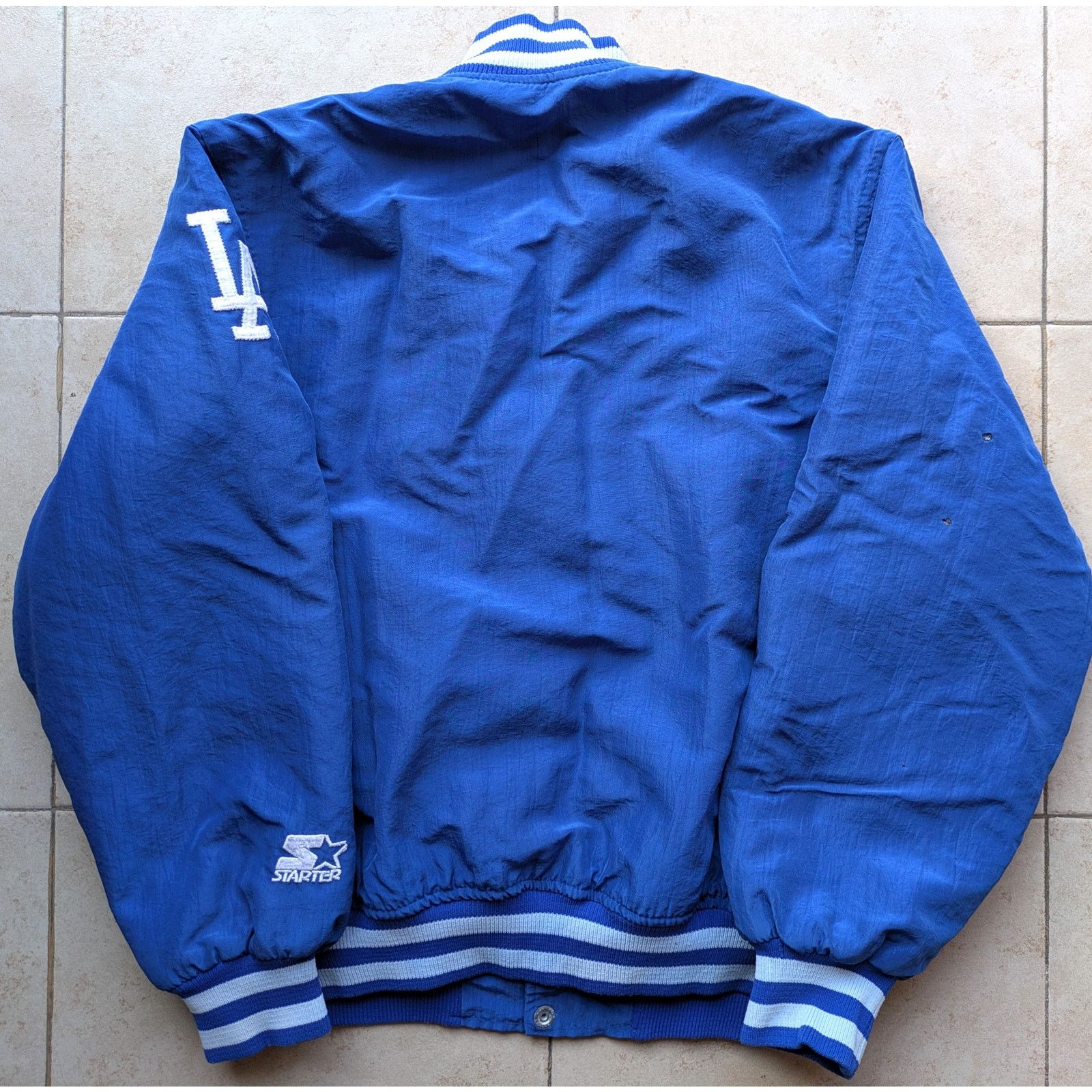 MLB × Starter LA Dodgers 80s STARTER Dugout bomber S blue MLB vintage Size US S / EU 44-46 / 1 - 9 Thumbnail
