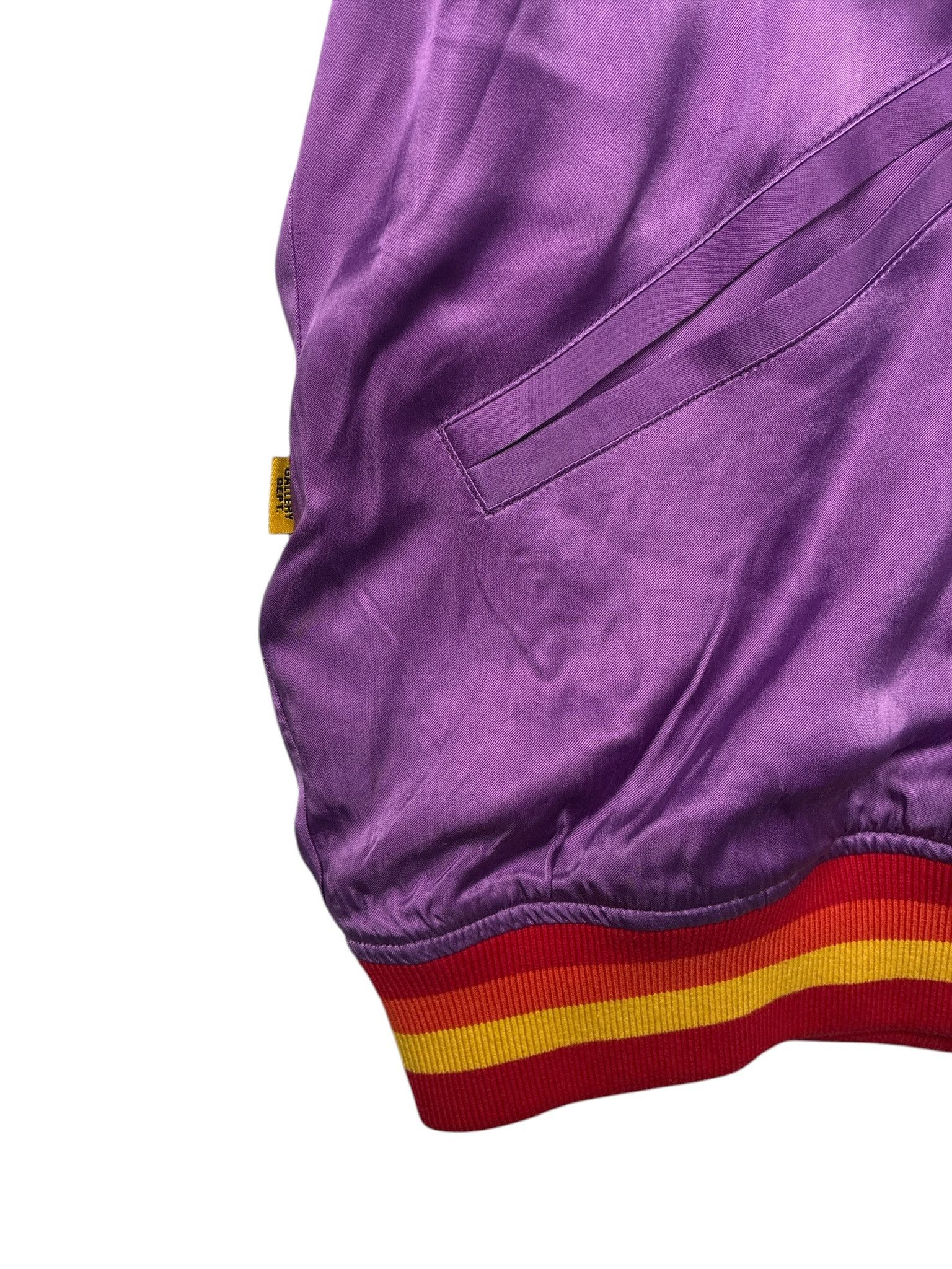 Gallery Dept. GALLERY DEPT MVP SATIN JACKET PURPLE Size US M / EU 48-50 / 2 - 4 Thumbnail