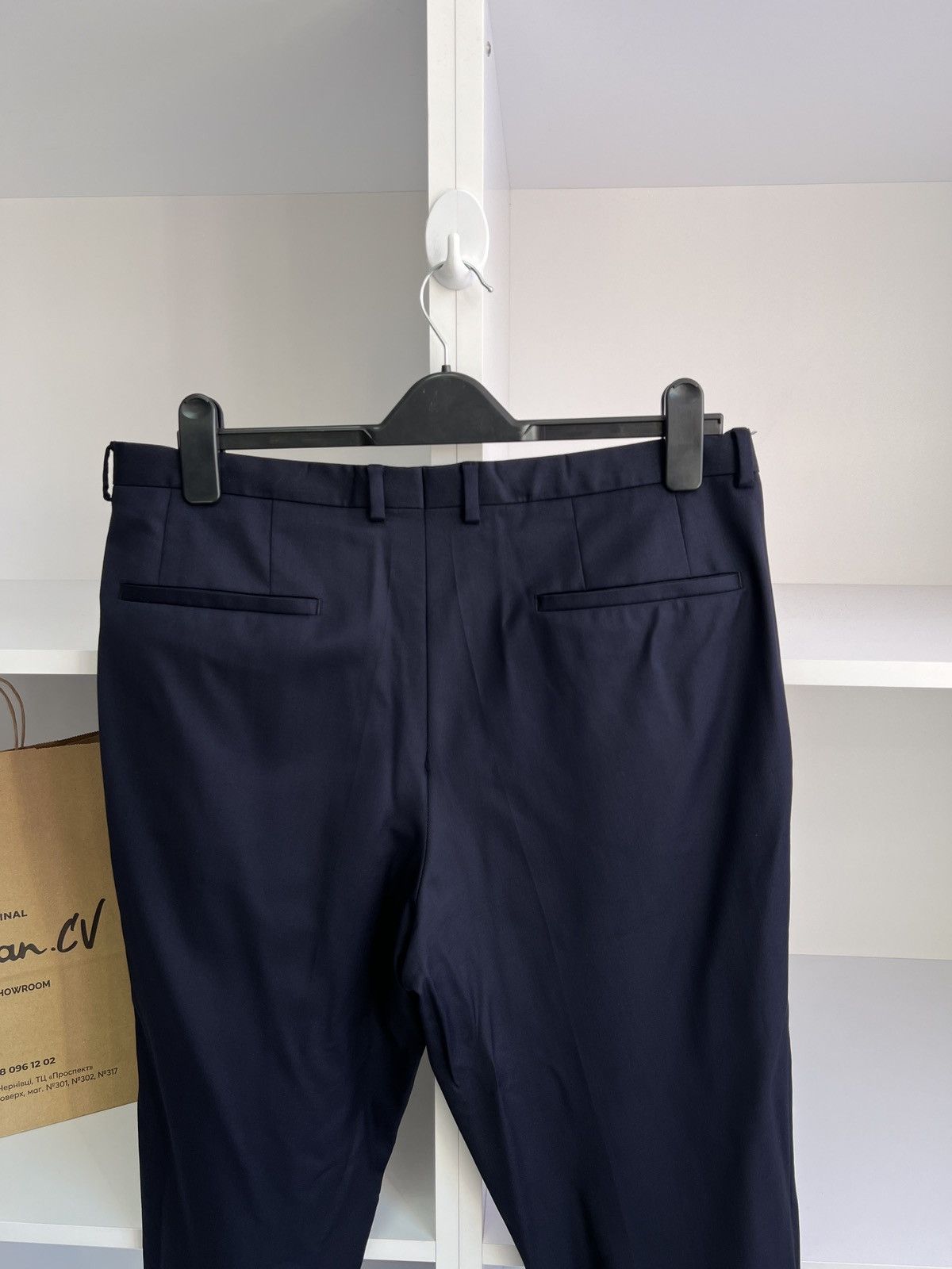 Hugo Boss × Vintage Vintage Hugo Boss Luxury Old Money Style Suit Size 52S - 23 Thumbnail
