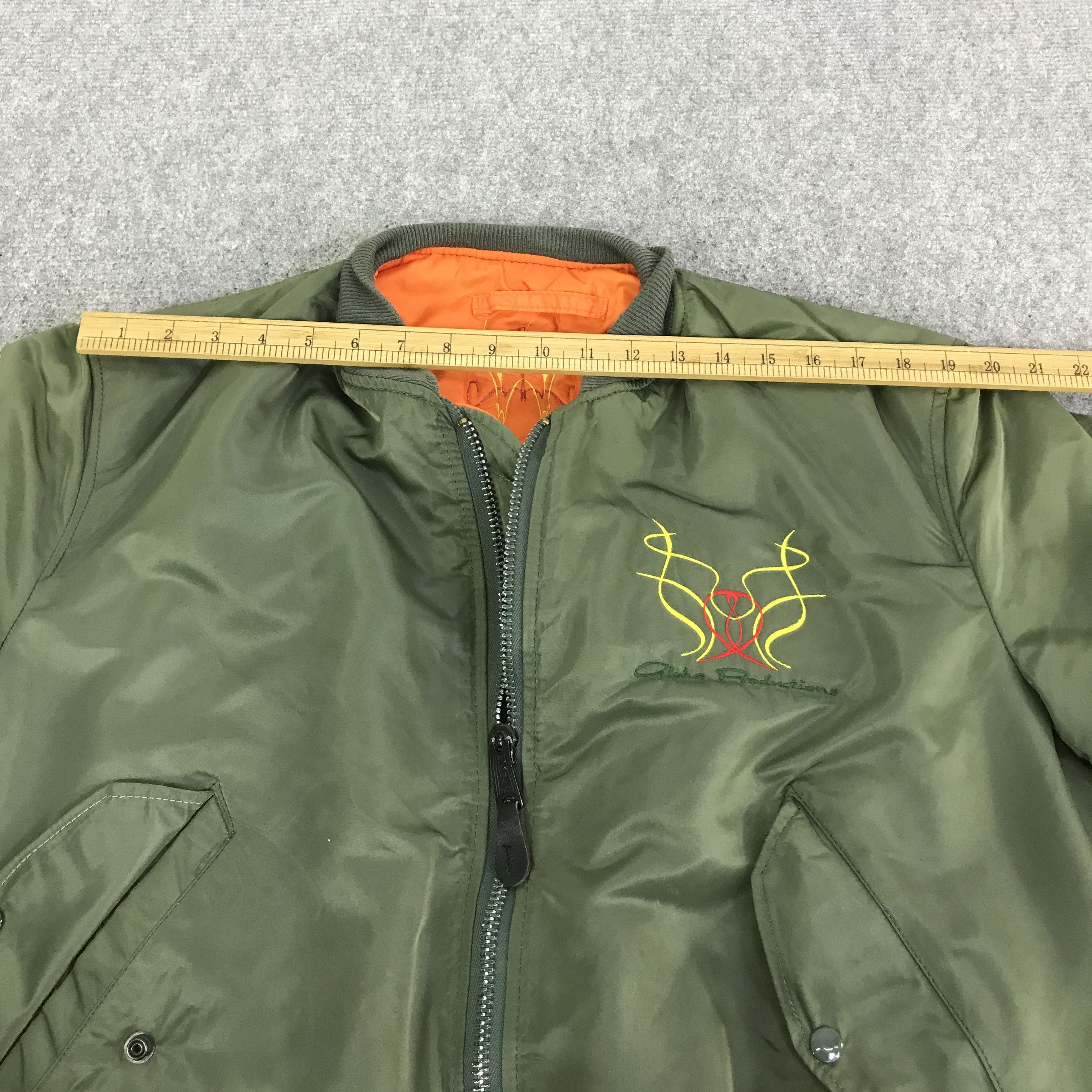 Alpha Industries 90s ALPHA INDUSTRIES BOMBER JACKET K104B9 Size US L / EU 52-54 / 3 - 5 Thumbnail