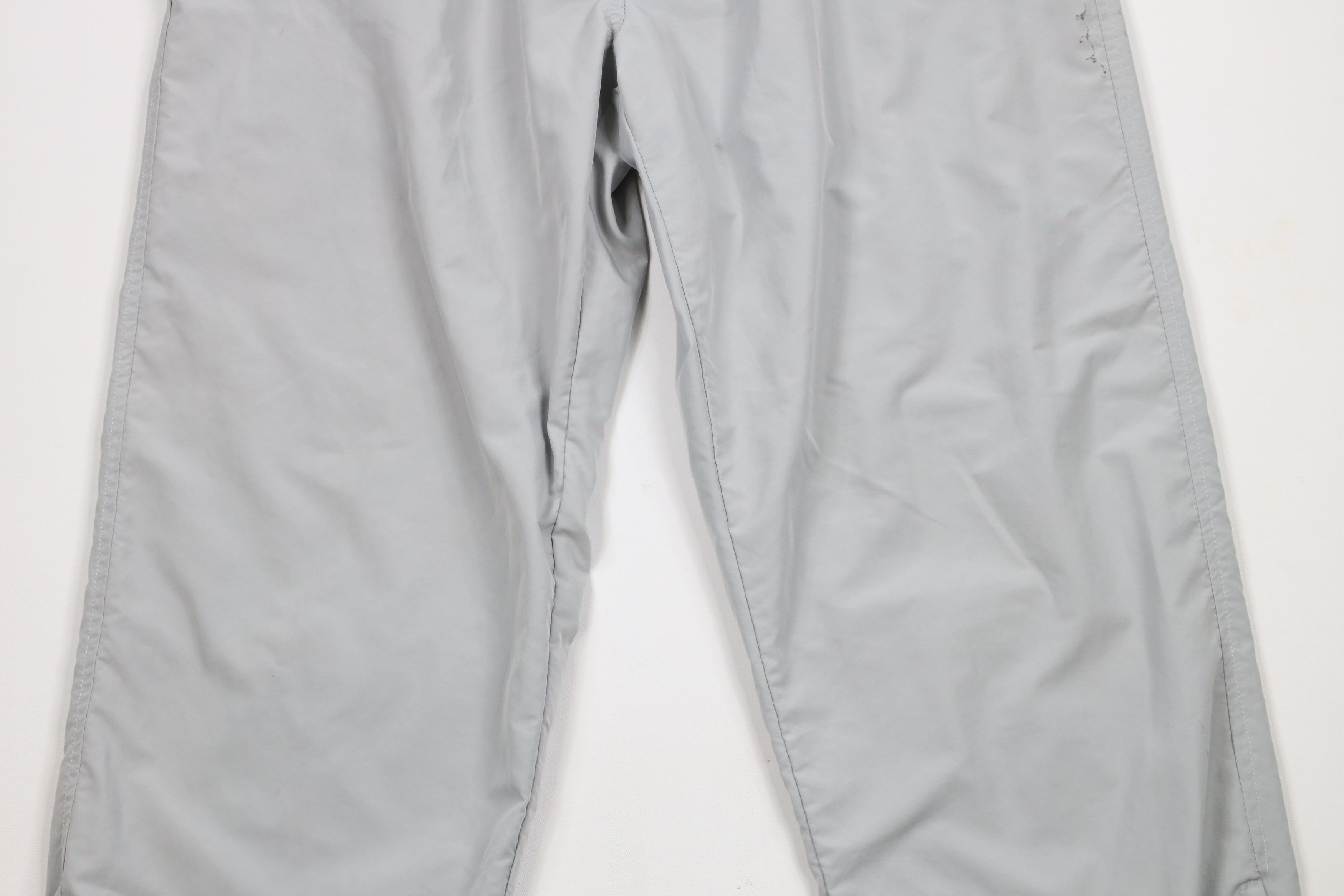 Reebok × Vintage Vintage 90s Reebok Logo Lined Windbreaker Joggers Pants Gray Size US 36 / EU 52 - 3 Thumbnail