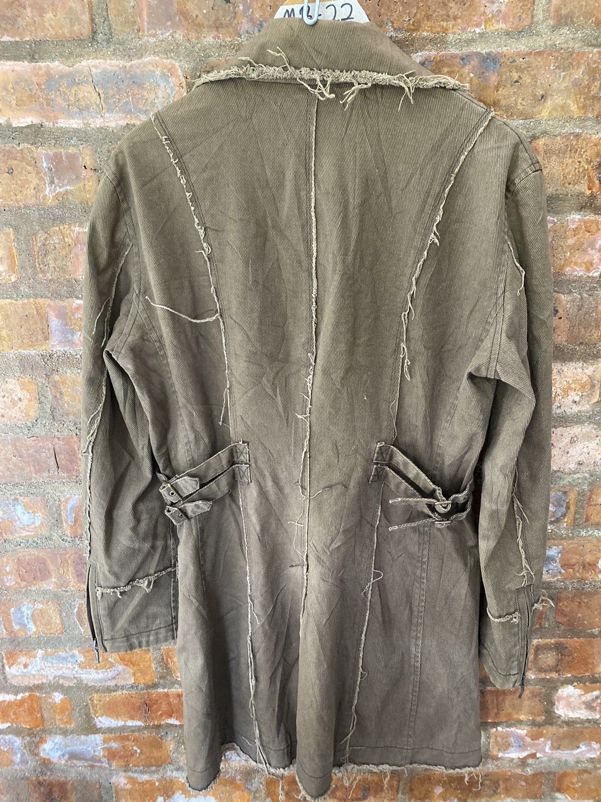 Morgan Homme 2000s Morgan Home Unfinished Fringe Hem Jacket Size US M / EU 48-50 / 2 - 15 Thumbnail