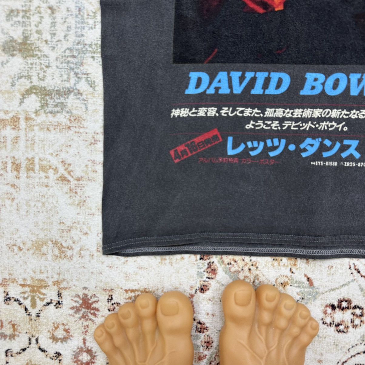 Band Tees × Vintage Vintage Bowie T-shirts Band Rock Big Logo Japan Y2K 00s Size US M / EU 48-50 / 2 - 3 Thumbnail