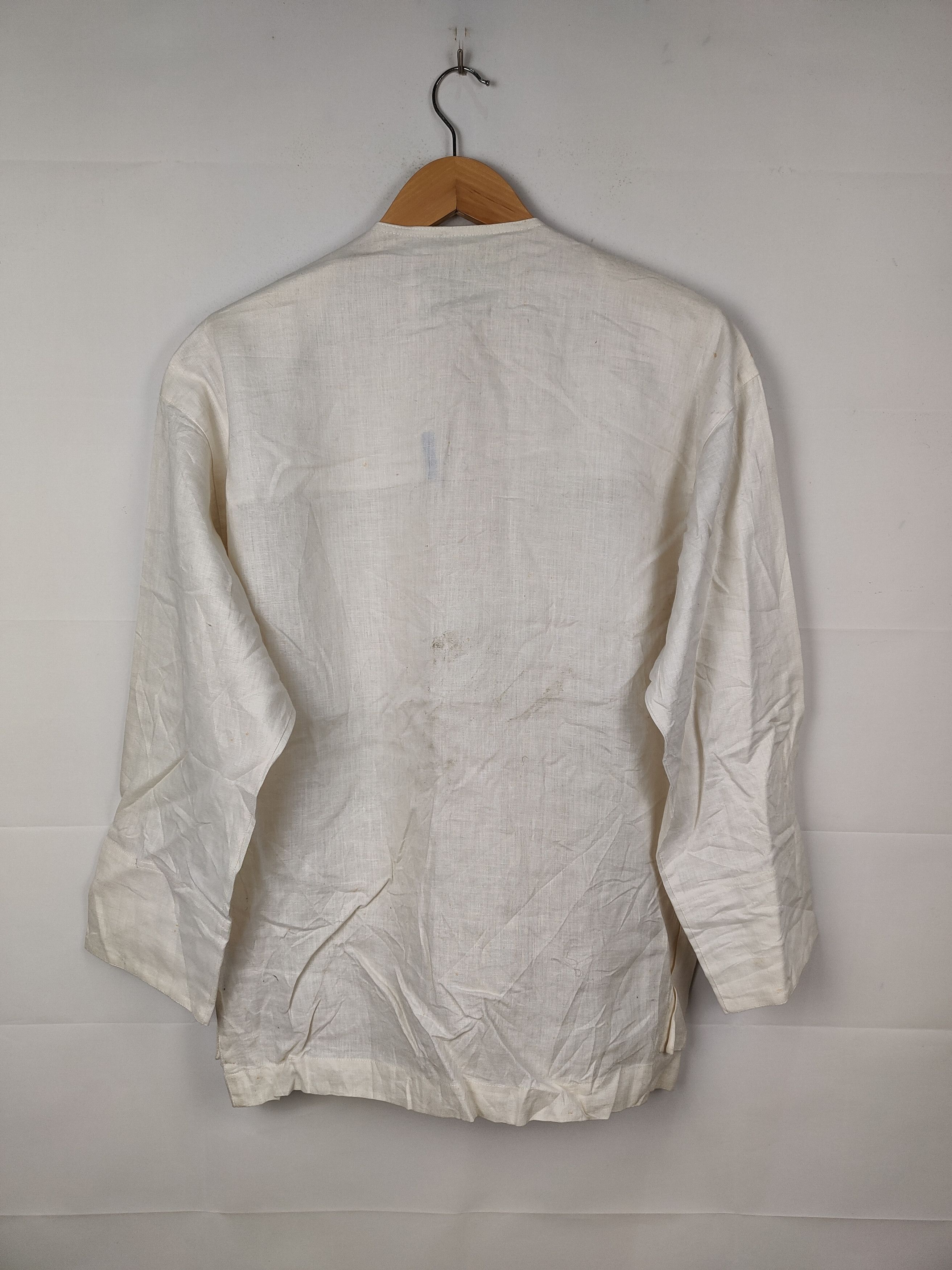 Jean Charles De Castelbajac Jean-Charles de Castelbajac white linen blazer Size US M / EU 48-50 / 2 - 6 Thumbnail