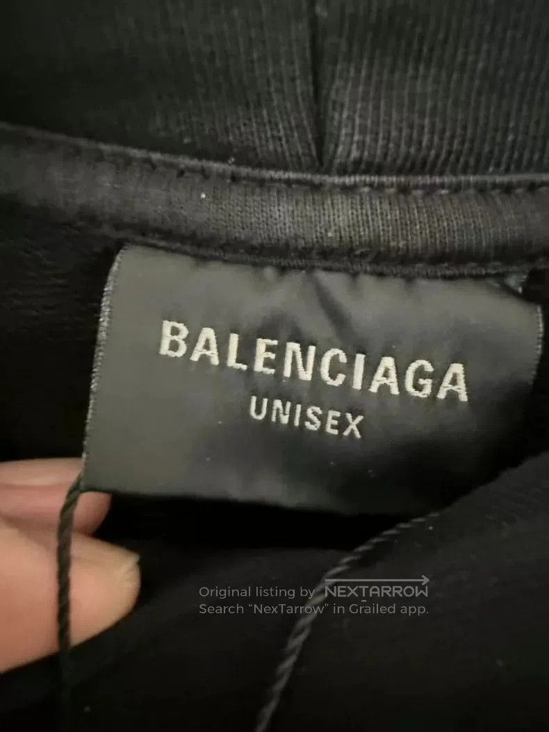 Balenciaga Balenciaga Phantom Logo Hoodie XL. Size US XL / EU 56 / 4 - 3 Thumbnail
