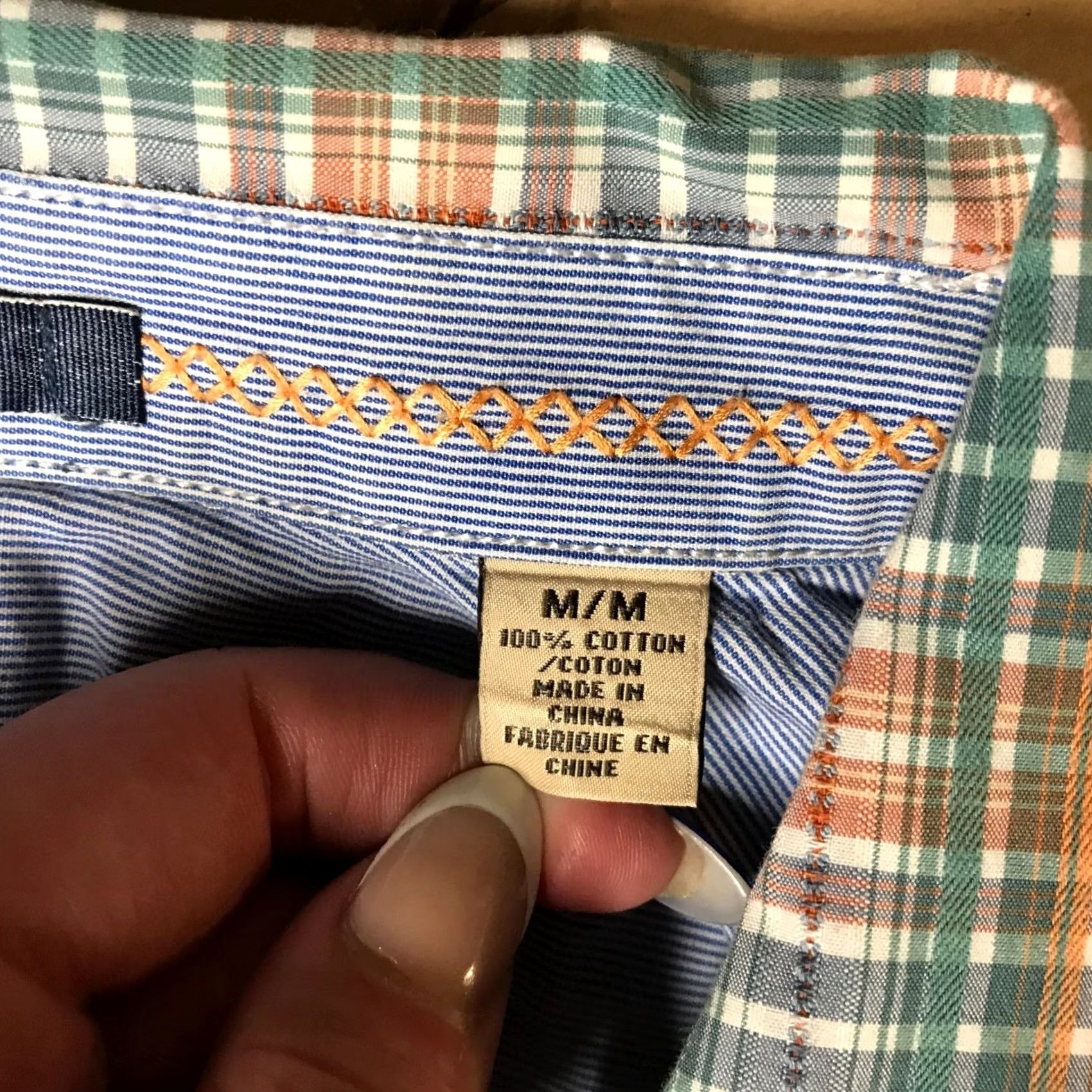 Tommy Bahama Tommy Bahama Multicolor Short Sleeve Button Up Cotton Shirt Mens Medium Size US M / EU 48-50 / 2 - 8 Thumbnail