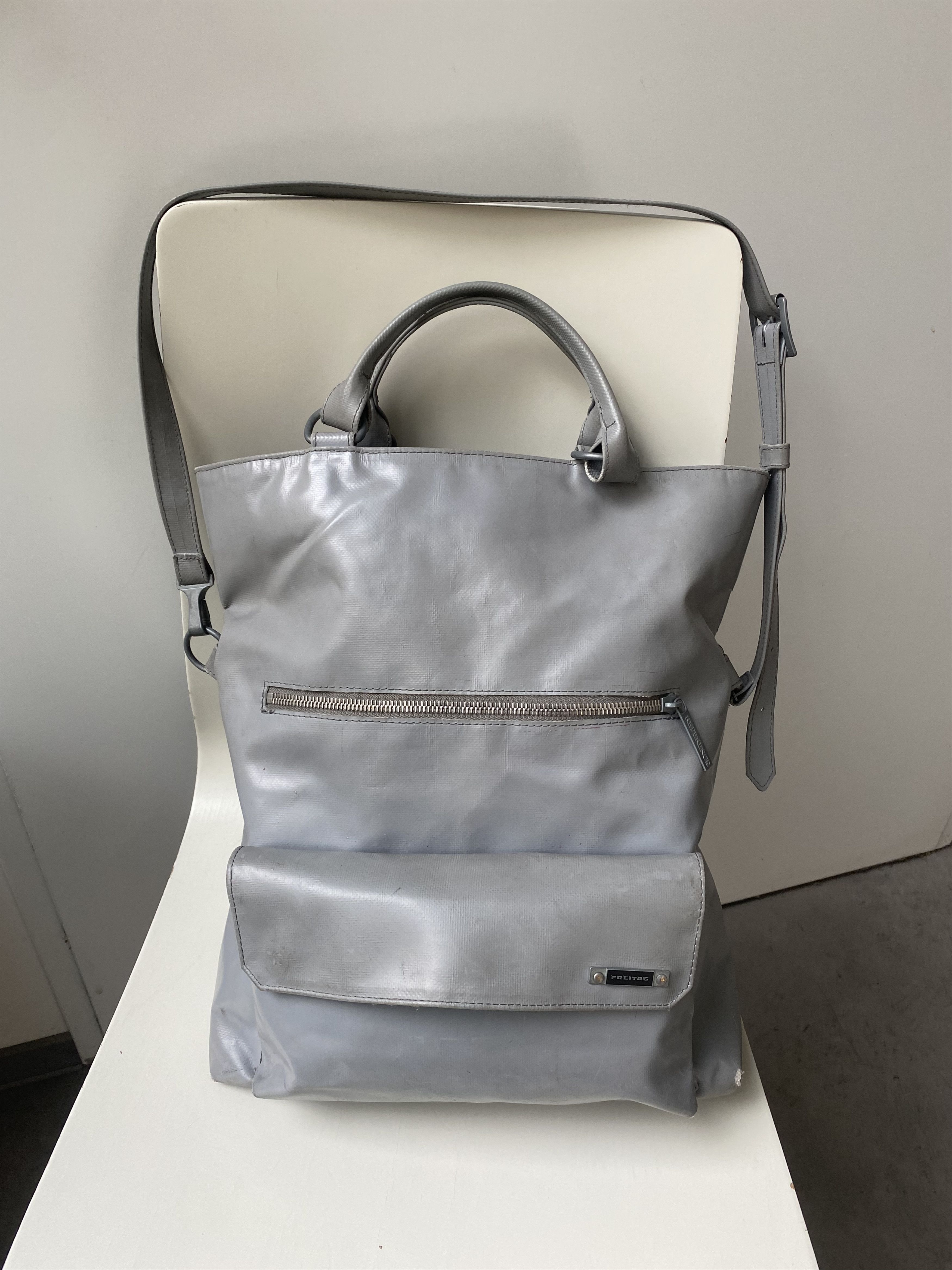 Freitag Freitag bag pack silver bag Freitag Size ONE SIZE - 4 Thumbnail