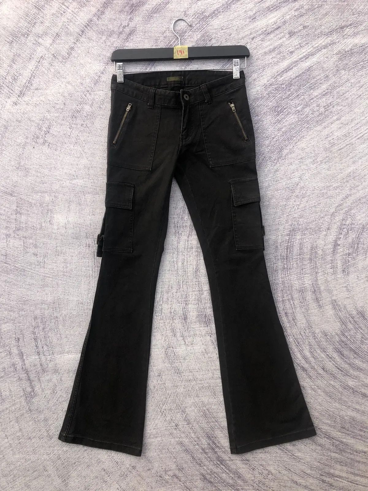 Vintage Cargo Pants Multipocket Tactical Bootcut Style