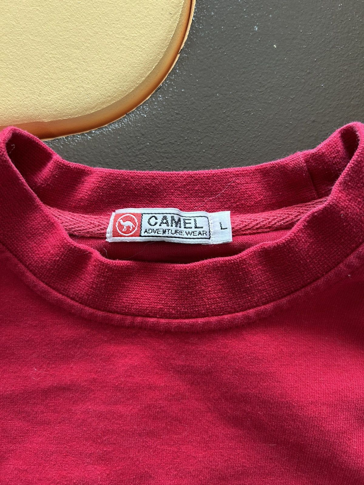 Camel 1980s Camel Crewneck Sweater Red Size US M / EU 48-50 / 2 - 3 Thumbnail