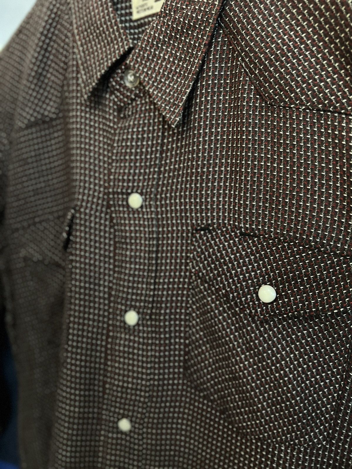 Wrangler Vintage Wrangler Pearl Snap Shirt - Medium (P21) Size US M / EU 48-50 / 2 - 6 Thumbnail