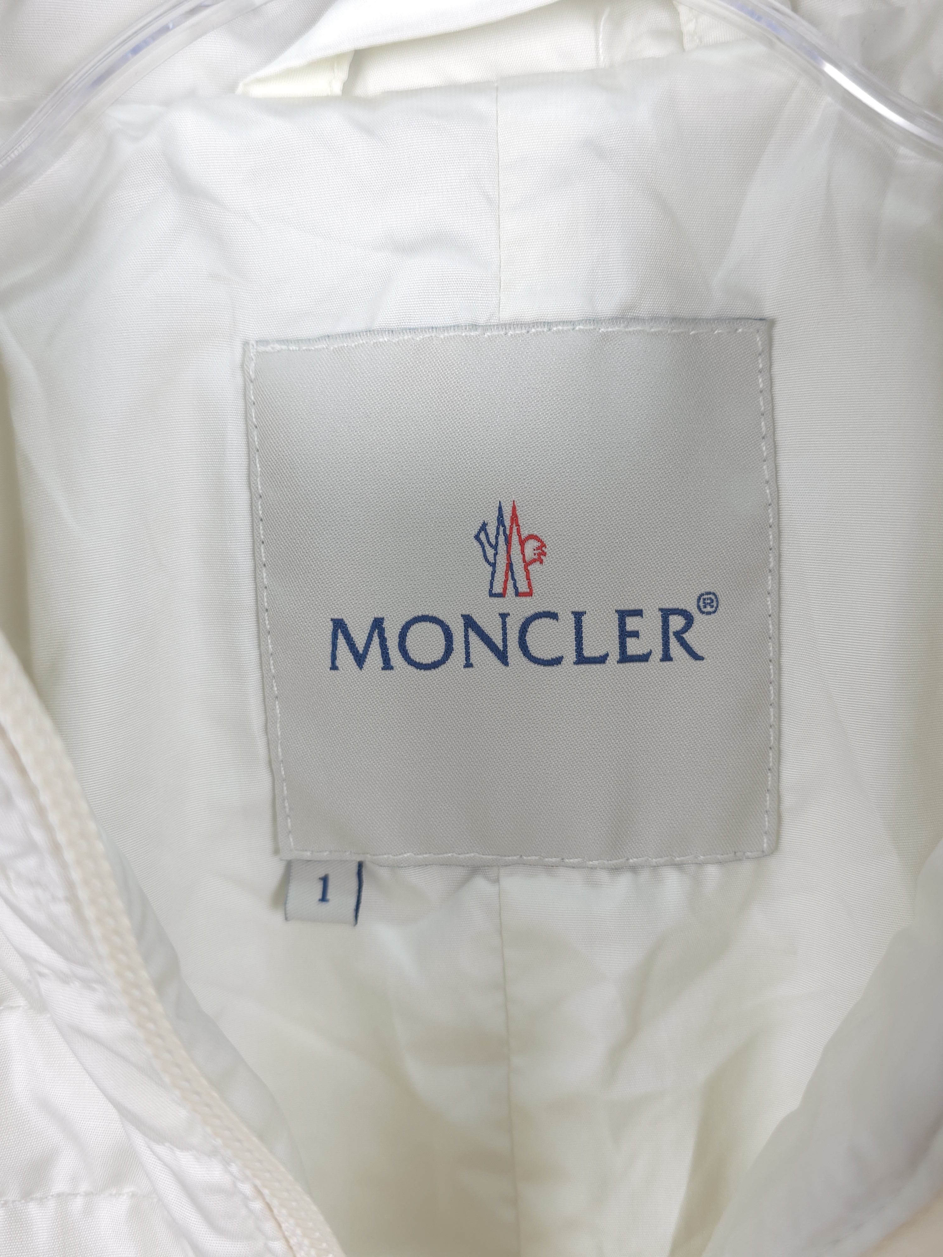 Moncler Moncler light Quilted jacket vintage ecru size S Size S / US 4 / IT 40 - 8 Thumbnail